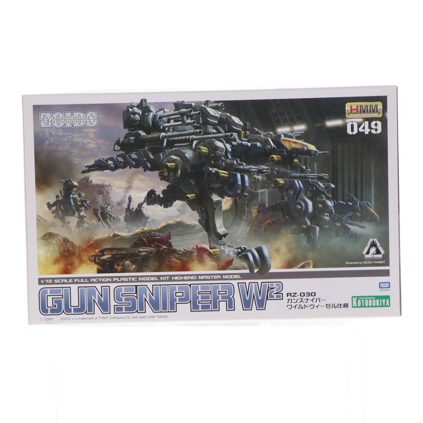 【中古即納】[PTM] HMM 1/72 RZ-030 ガンスナイパー ワイルドウィーゼル仕様 ZOIDS(ゾイド) プラモデル(ZD146) コトブキヤ(20210116)