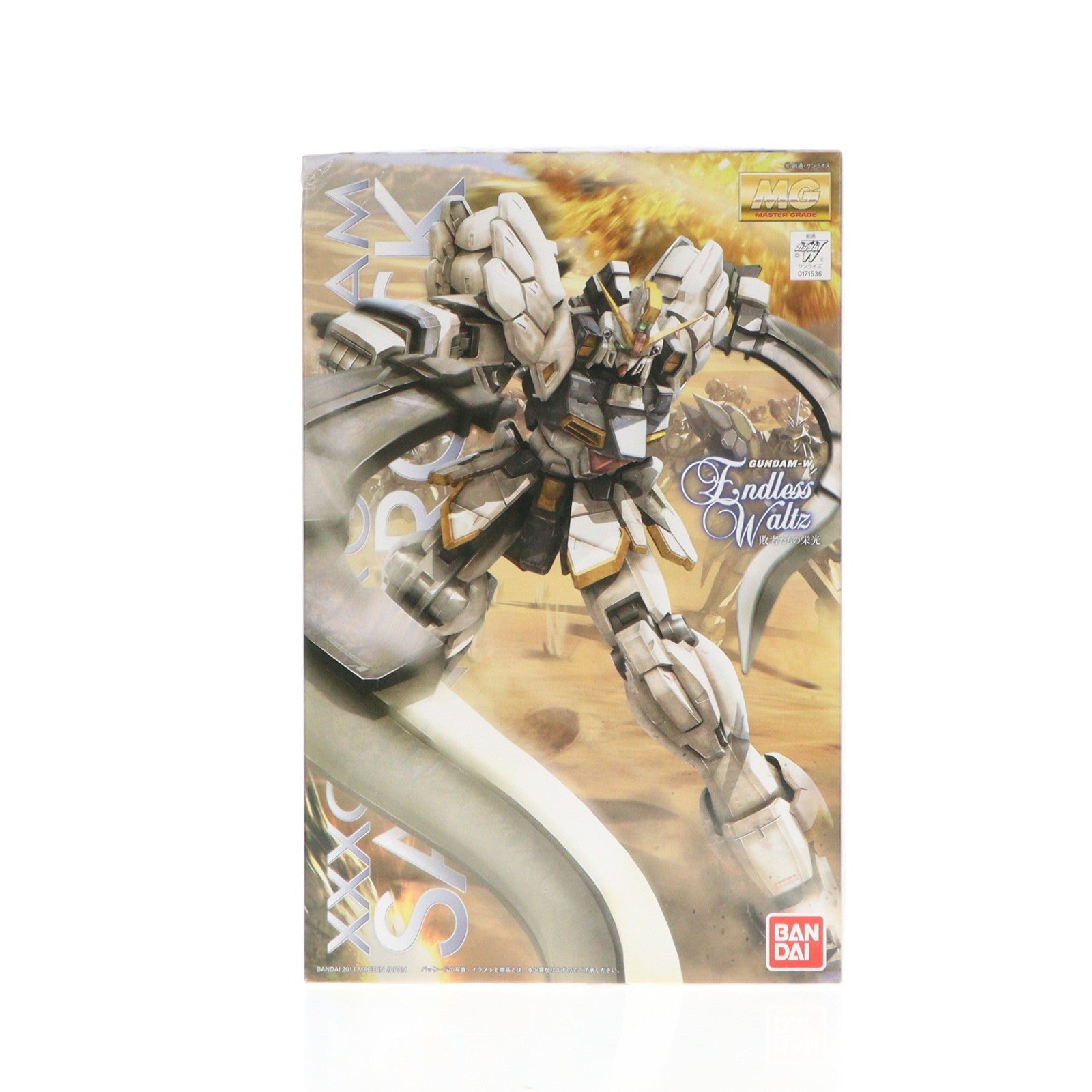 【中古即納】[PTM] MG 1/100 XXXG-01SR ガンダムサンドロック EW 新機動戦記ガンダムW Endless Waltz(エンドレスワルツ) 敗者たちの栄光 プラモデル(0171536) バンダイ(20180127)