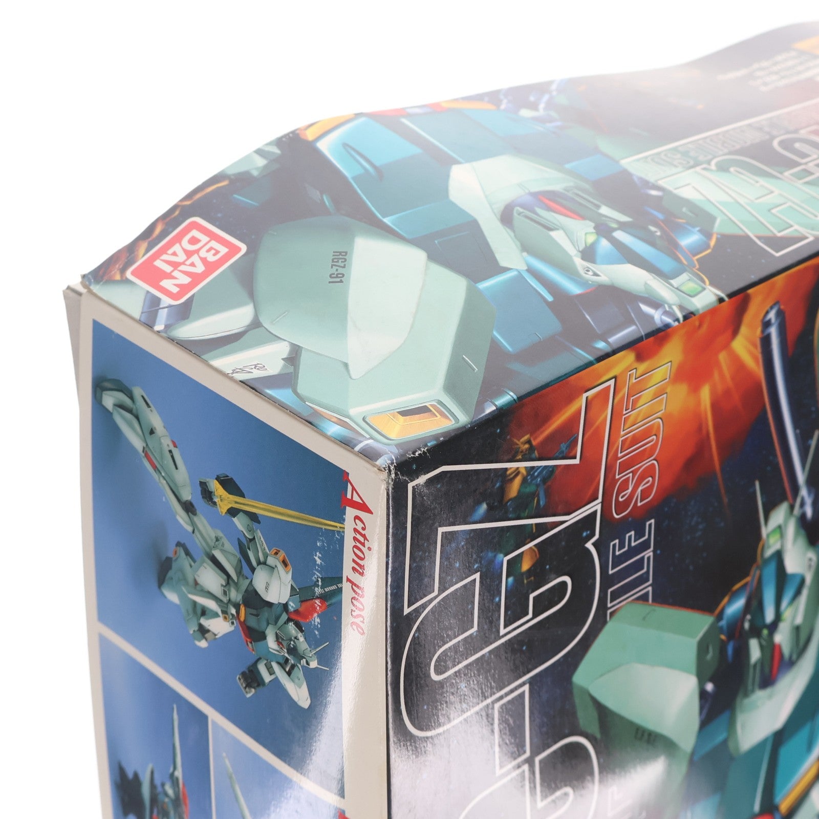【中古即納】[PTM] MG 1/100 RGZ-91 リ・ガズィ 機動戦士ガンダム 逆襲のシャア プラモデル(0103328) バンダイ(20010630)