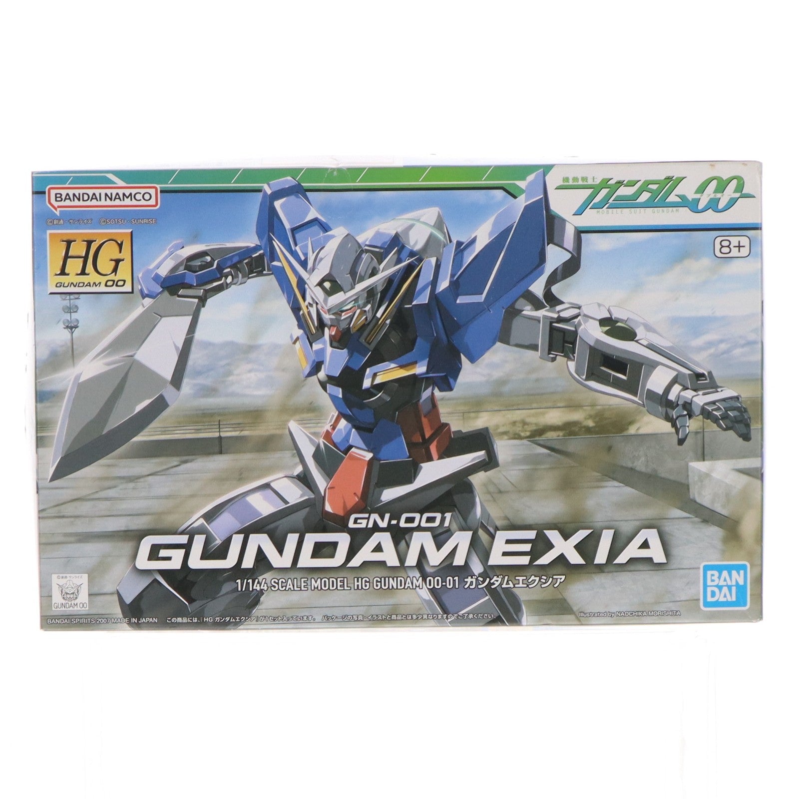 【中古即納】[PTM] HG 1/144 ガンダムエクシア 機動戦士ガンダム00(ダブルオー) プラモデル バンダイスピリッツ(20210622)