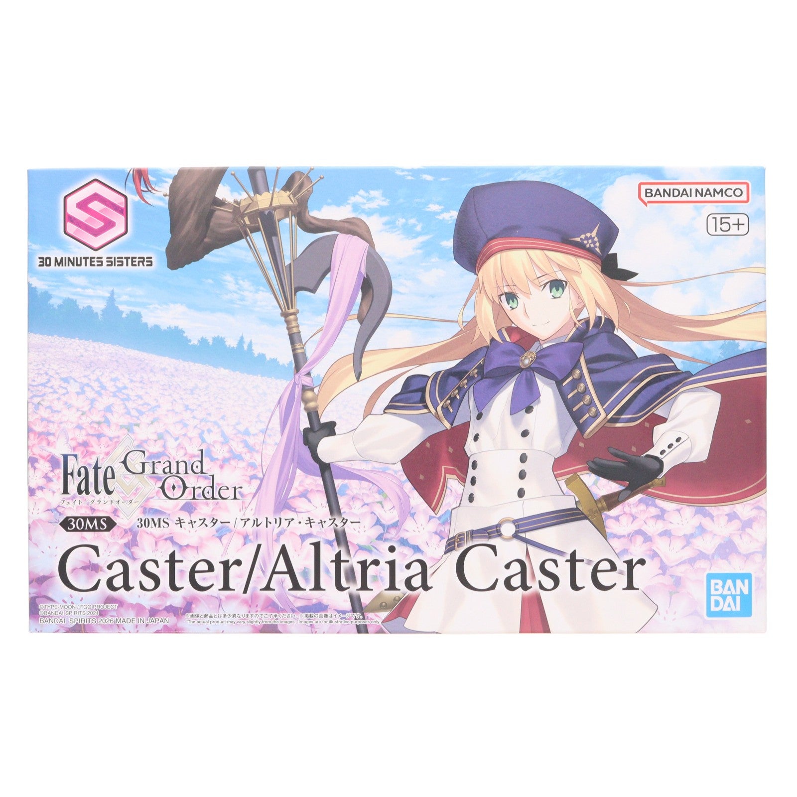 【中古即納】[PTM] 30MS キャスター/アルトリア・キャスター 30 MINUTES SISTERS(サーティミニッツシスターズ) Fate/Grand Order(フェイト/グランドオーダー) プラモデル(2795663) バンダイスピリッツ(20260228)