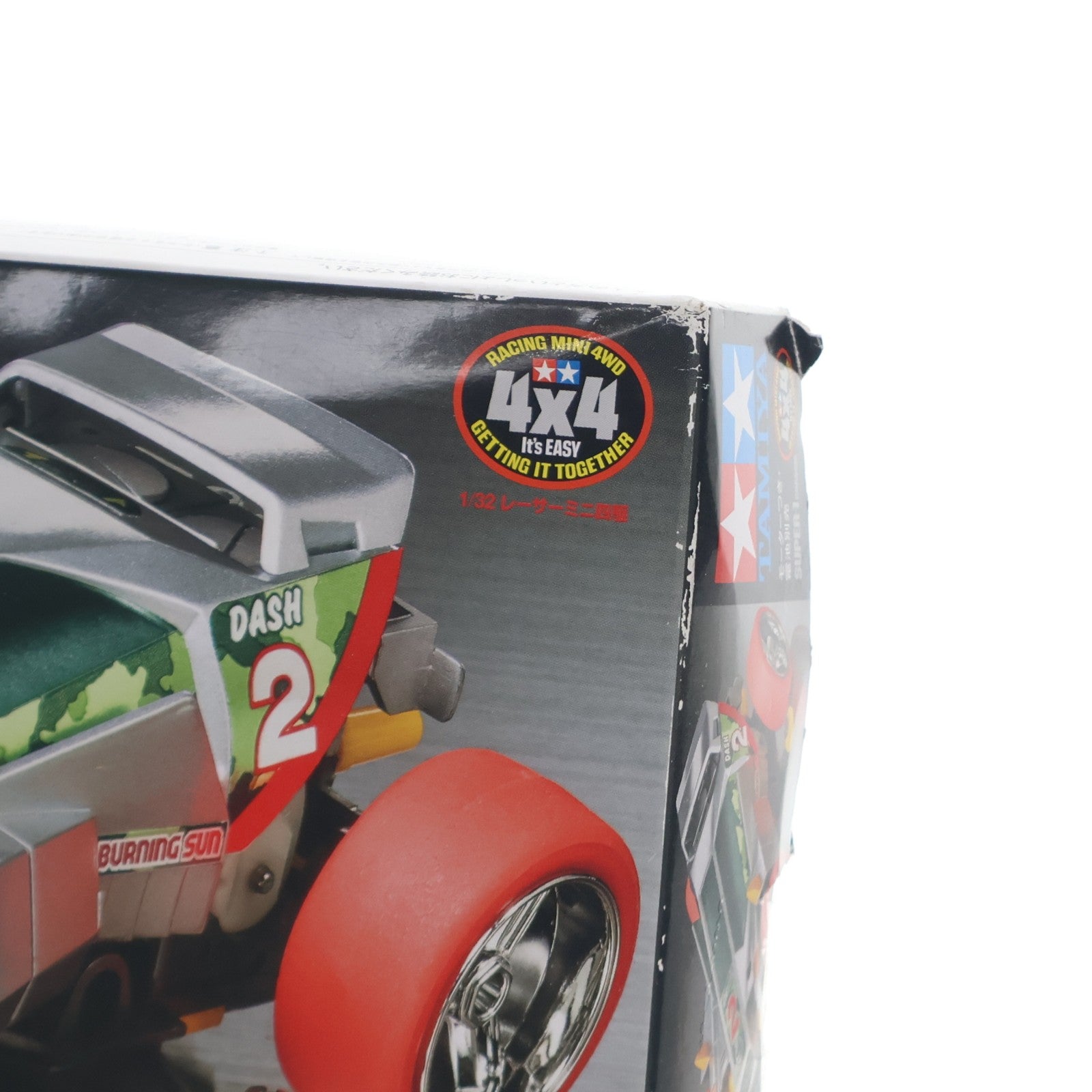 【中古即納】[PTM] 1/32 バーニングサン ヘリオス スーパー1シャーシ(レッド) ダッシュ!四駆郎 レーサーミニ四駆シリーズ プラモデル プライズ(92343) タミヤ(19991231)