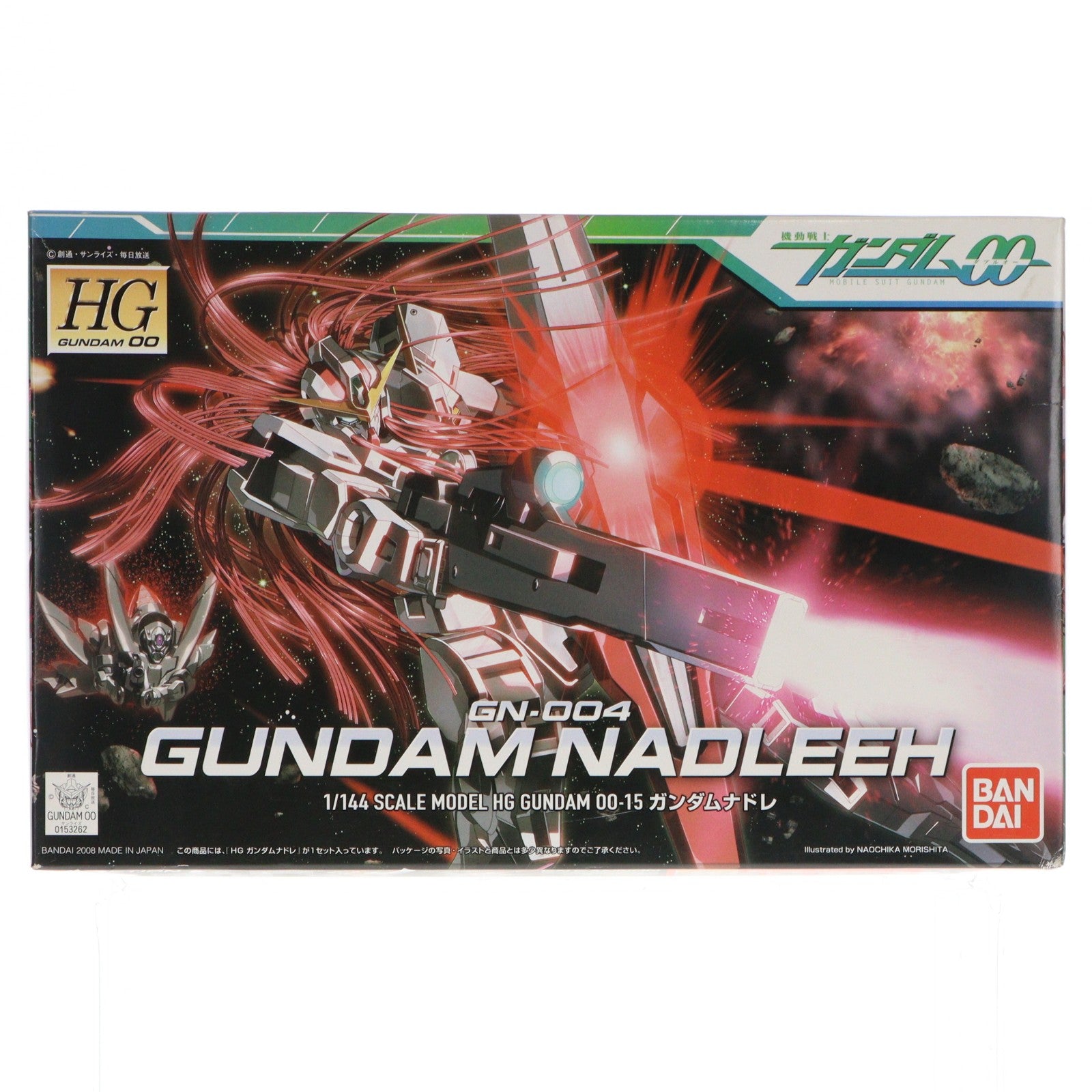 【中古即納】[PTM] HG 1/144 ガンダムナドレ 機動戦士ガンダム00(ダブルオー) プラモデル(0153262) バンダイ(20190531)