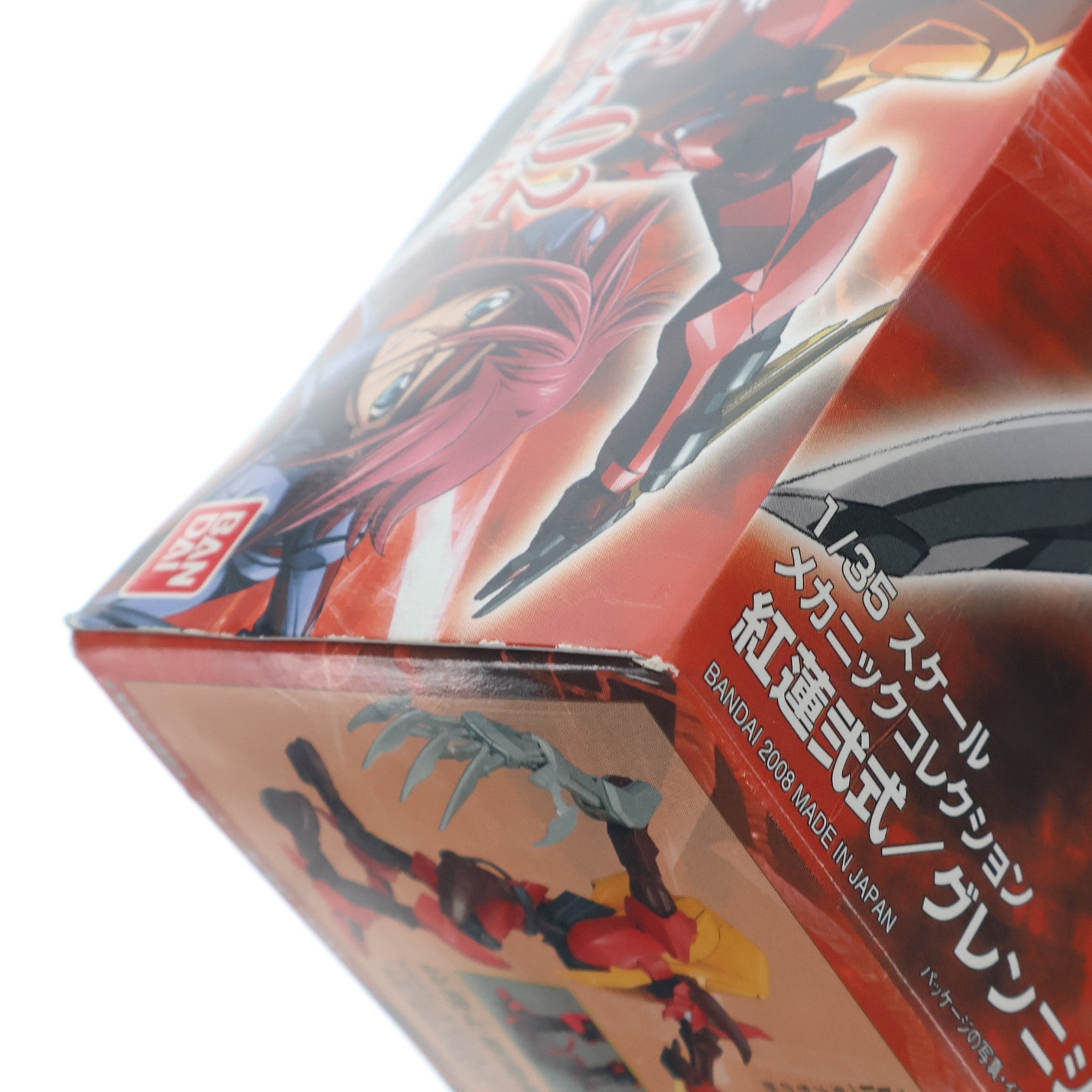 【中古即納】[PTM] メカニックコレクションNo.03 1/35 紅蓮弐式 コードギアス 反逆のルルーシュ プラモデル(0153808) バンダイ(20190223)