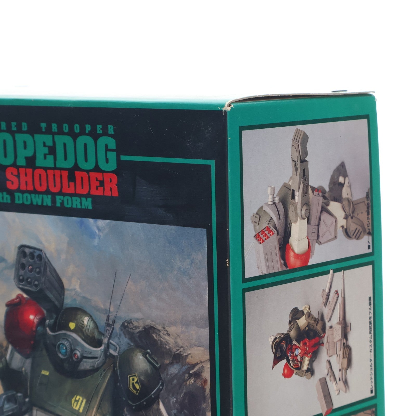 【中古即納】[PTM] 1/24 スコープドッグ・レッドショルダー(ダウンフォーム) ATM-09-RSC 装甲騎兵ボトムズ プラモデル ウェーブ(WAVE)(19991231)