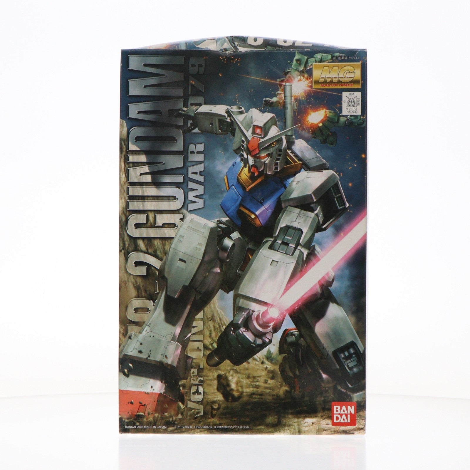 【中古即納】[PTM] MG 1/100 RX-78-2 ガンダム Ver.O.Y.W. アニメーションカラー 機動戦士ガンダム プラモデル バンダイ(20170224)
