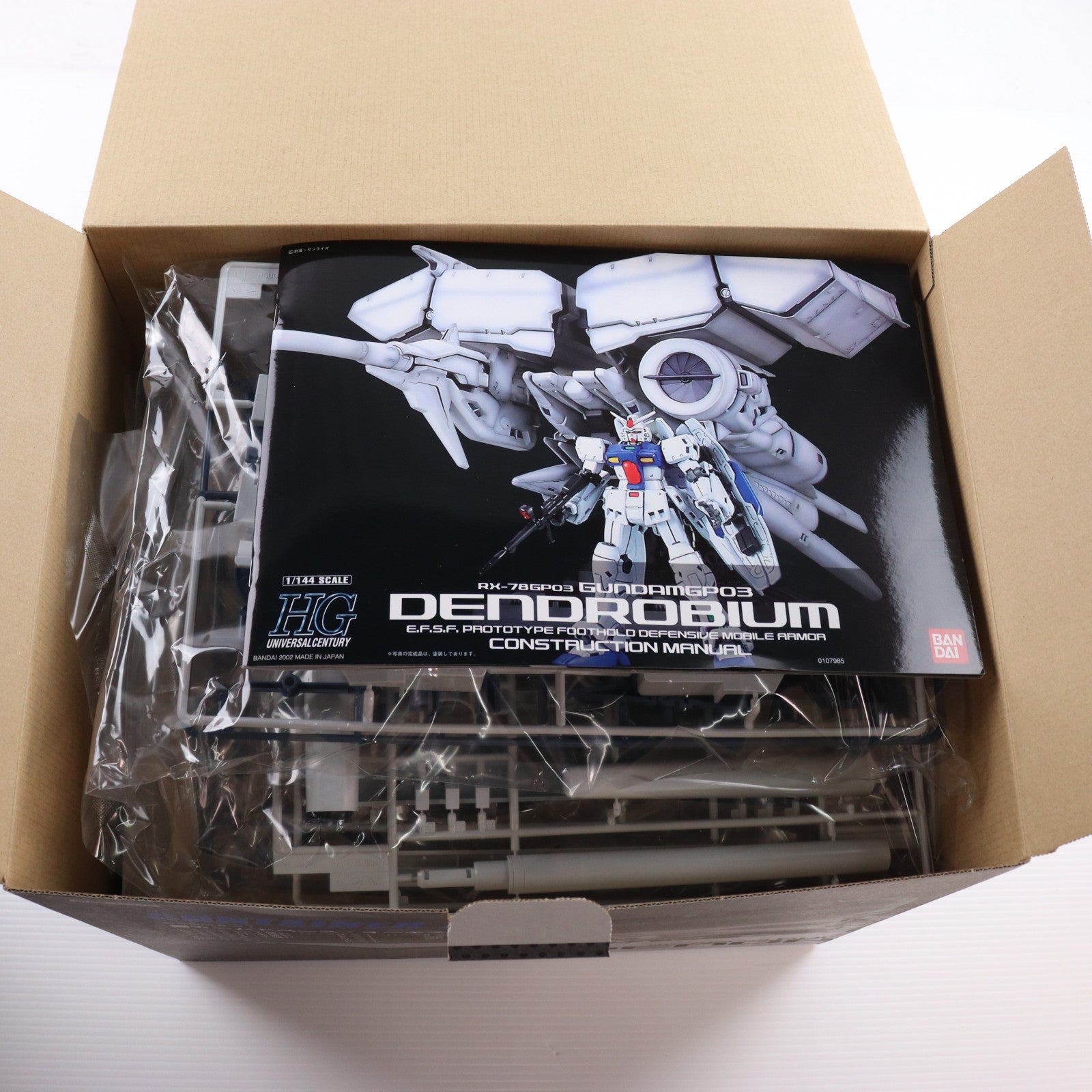 【中古即納】[PTM] HGUC 1/144 RX-78GP03 デンドロビウム 機動戦士ガンダム0083 STARDUST MEMORY(スターダストメモリー) プラモデル(5066134) バンダイスピリッツ(20231215)