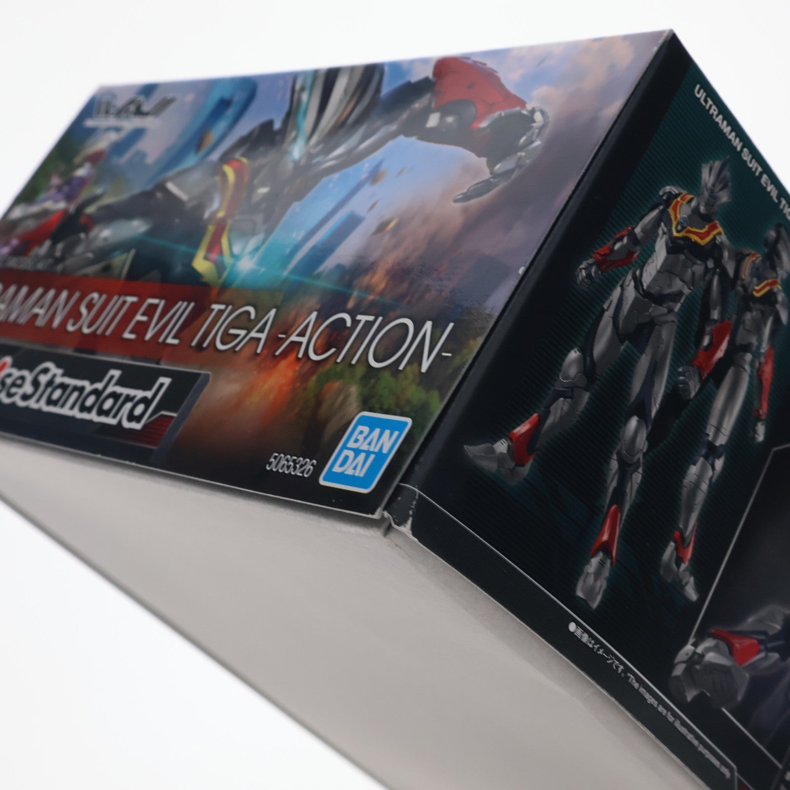 【中古即納】[PTM] Figure-rise Standard(フィギュアライズ スタンダード) 1/12 ULTRAMAN SUIT EVIL TIGA -ACTION- ULTRAMAN(ウルトラマン) プラモデル(5065326) バンダイスピリッツ(20230610)
