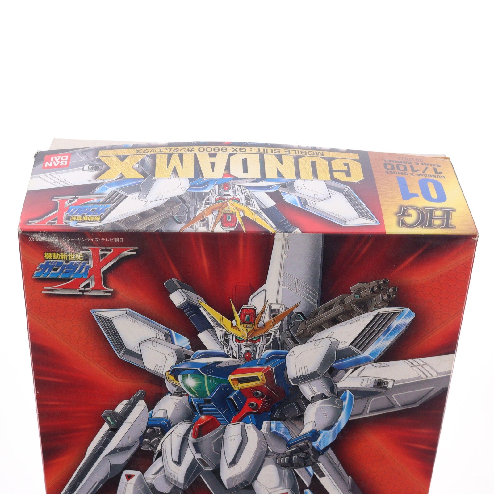 【中古即納】[PTM] HG 1/100 GX-9900 ガンダムエックス 機動新世紀ガンダムX プラモデル(0052674) バンダイ(20180221)