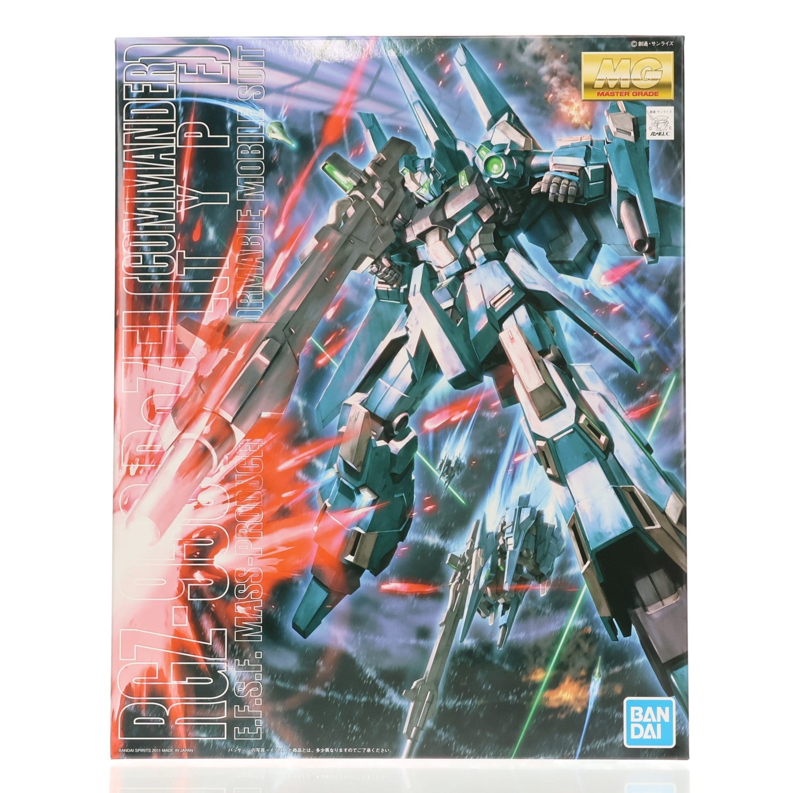 【中古即納】[PTM] MG R1/100 GZ-95C リゼル(隊長機) 機動戦士ガンダムUC(ユニコーン) プラモデル(5063198) バンダイスピリッツ(20180430)