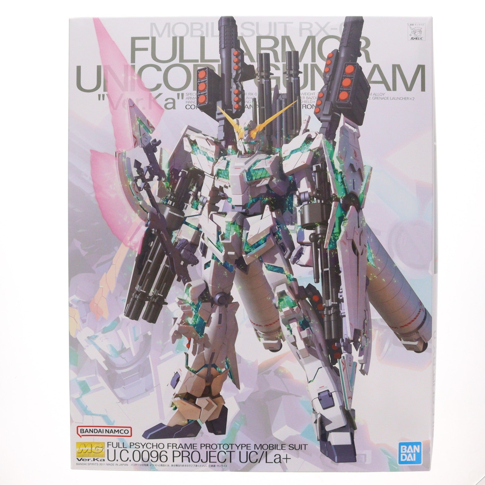 【中古即納】[PTM] (再販) MG 1/100 RX-0 フルアーマーユニコーンガンダム Ver.Ka 機動戦士ガンダムUC(ユニコーン) プラモデル(5061589) バンダイスピリッツ(20260701)