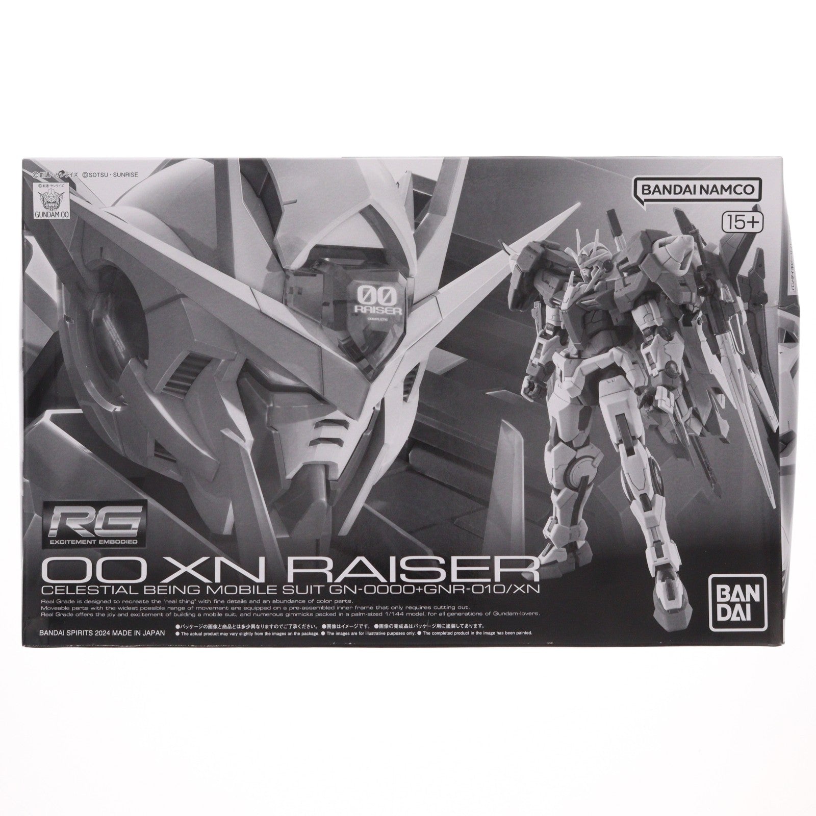 【中古即納】[PTM] RG 1/144 GN-0000+GNR-010/XN ダブルオーザンライザー 機動戦士ガンダム00V(ダブルオーブイ) プラモデル(5062196) バンダイスピリッツ(20240130)