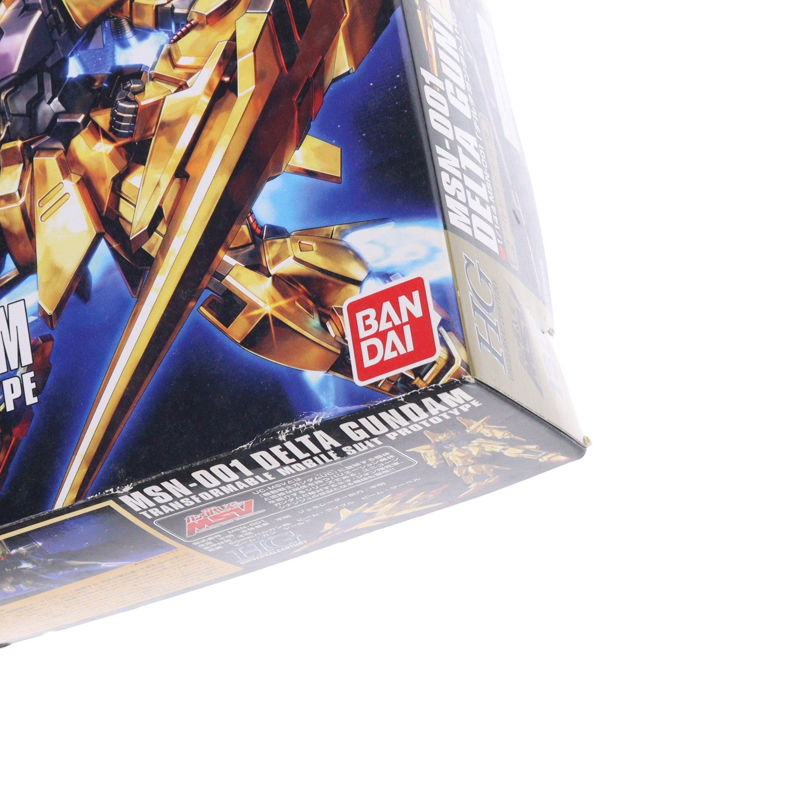 【中古即納】[PTM] HGUC 1/144 136 MSN-001 デルタガンダム 機動戦士ガンダムUC(ユニコーン) プラモデル(0175315) バンダイ(20120308)