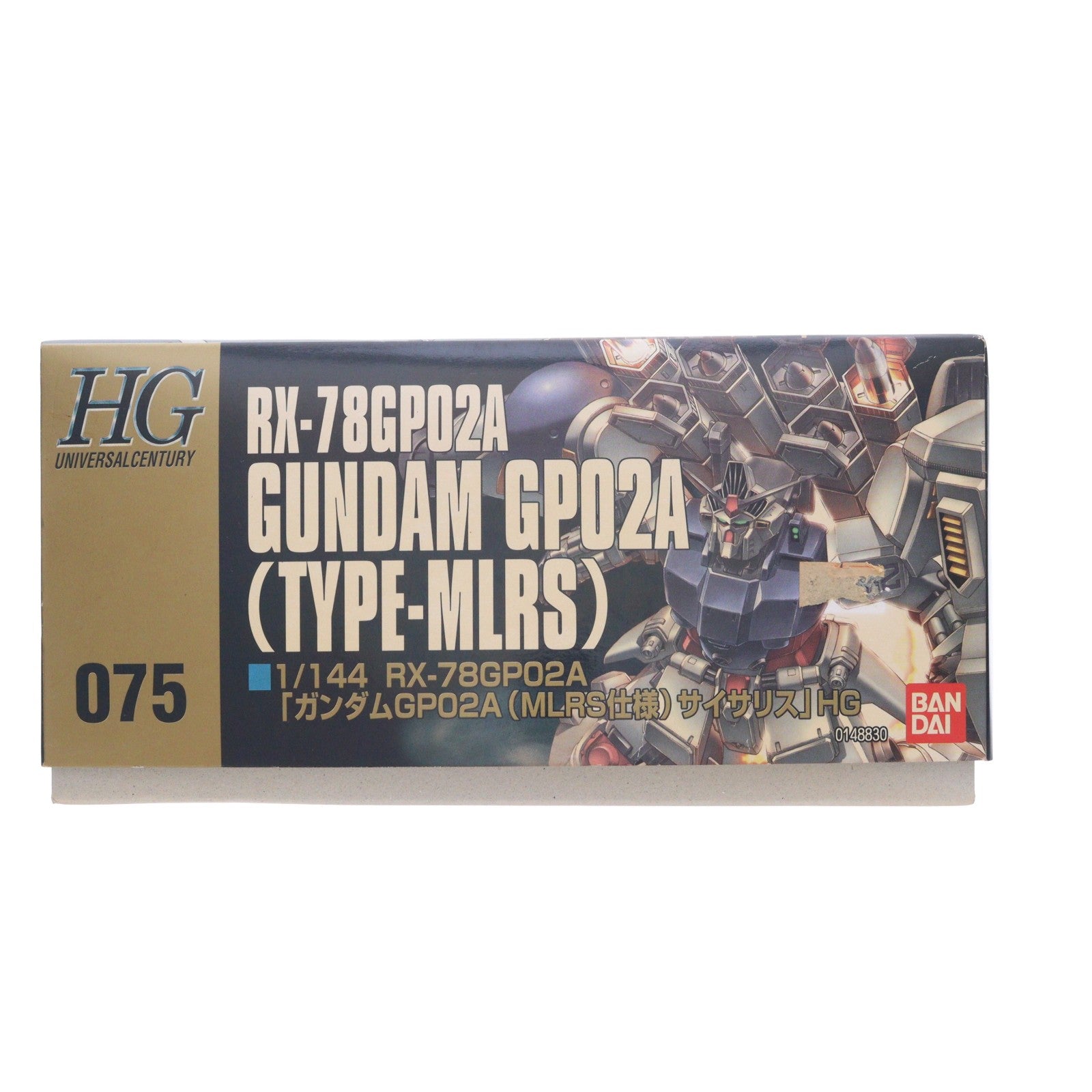 【中古即納】[PTM] HGUC 1/144 RX-78GP02A ガンダム試作2号機(MLRS仕様) 機動戦士ガンダム0083 STARDUST MEMORY プラモデル(0148830) バンダイ(20070228)