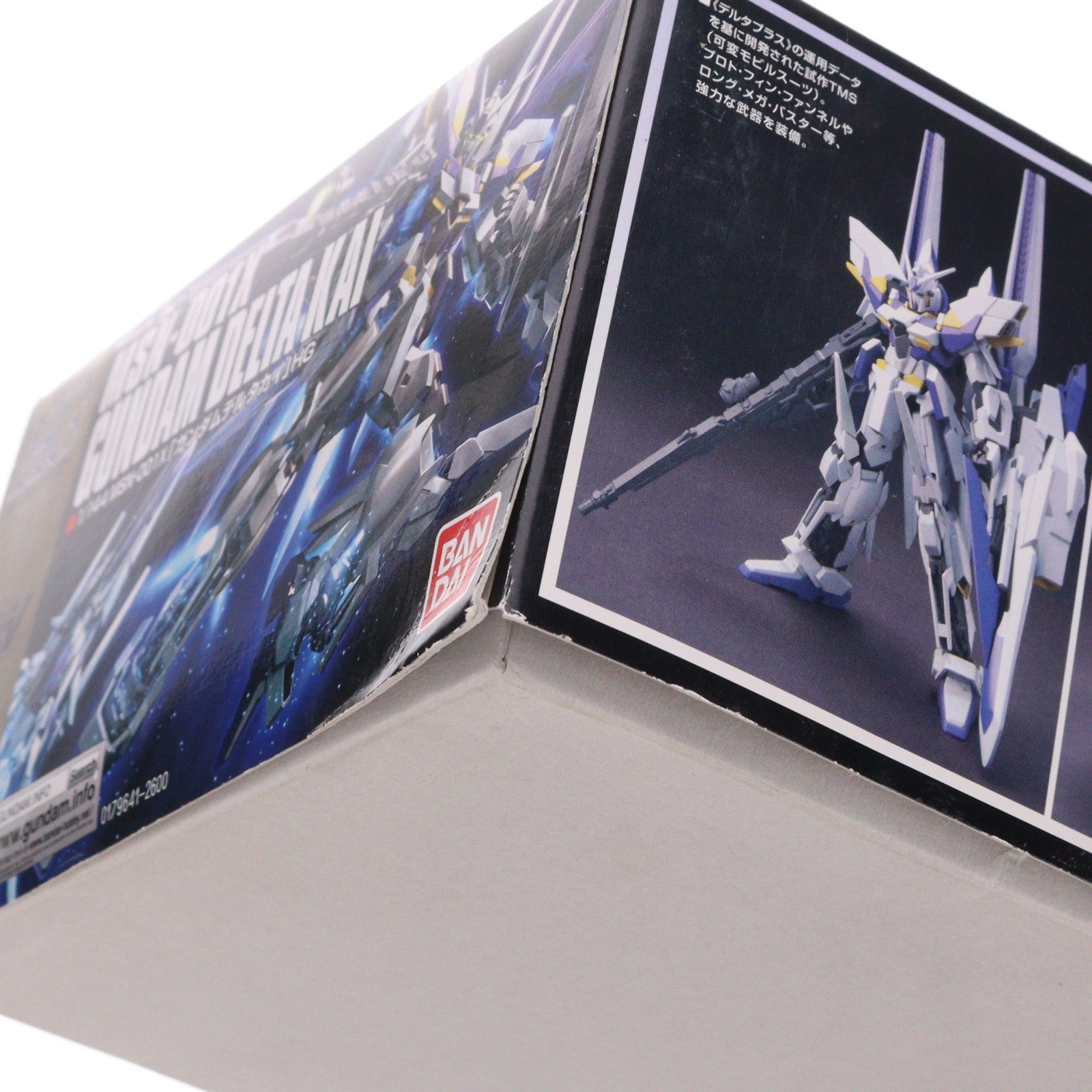 【中古即納】[PTM] HGUC 1/144 MSN-001X ガンダムデルタカイ 機動戦士ガンダムUC(ユニコーン) MSV プラモデル(0179641) バンダイ(20180201)