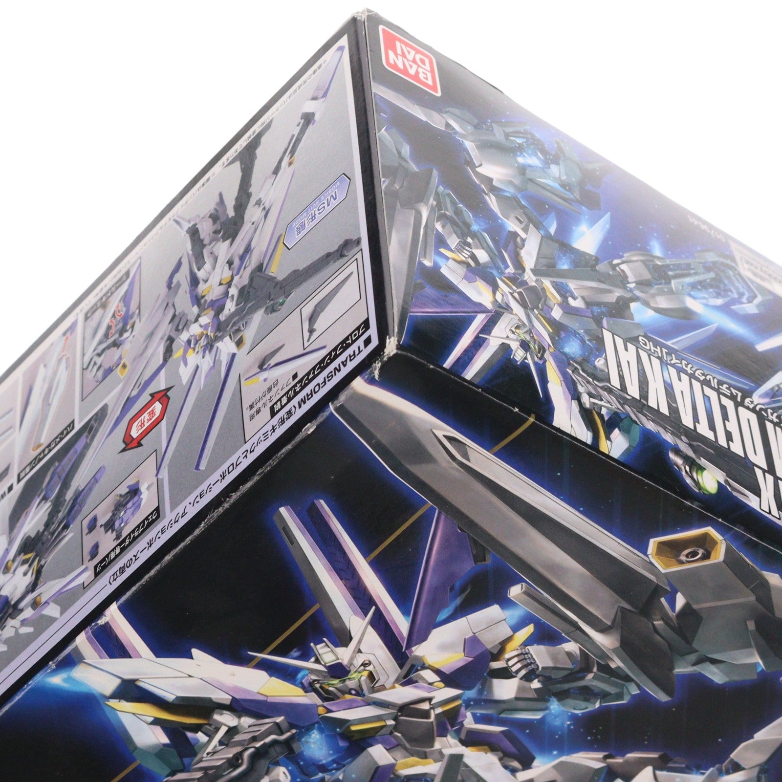 【中古即納】[PTM] HGUC 1/144 MSN-001X ガンダムデルタカイ 機動戦士ガンダムUC(ユニコーン) MSV プラモデル(0179641) バンダイ(20180201)