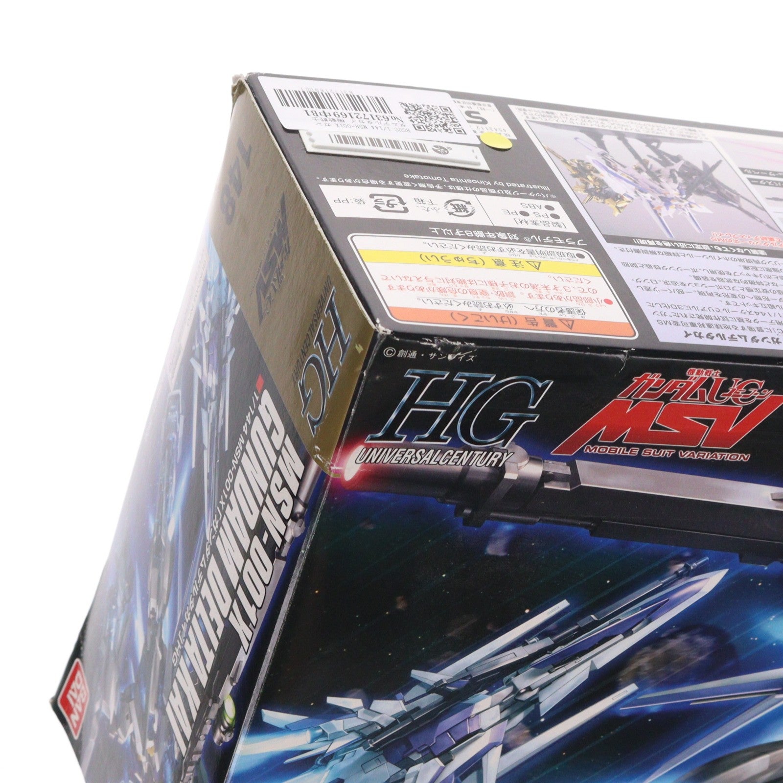 【中古即納】[PTM] HGUC 1/144 MSN-001X ガンダムデルタカイ 機動戦士ガンダムUC(ユニコーン) MSV プラモデル(0179641) バンダイ(20180201)