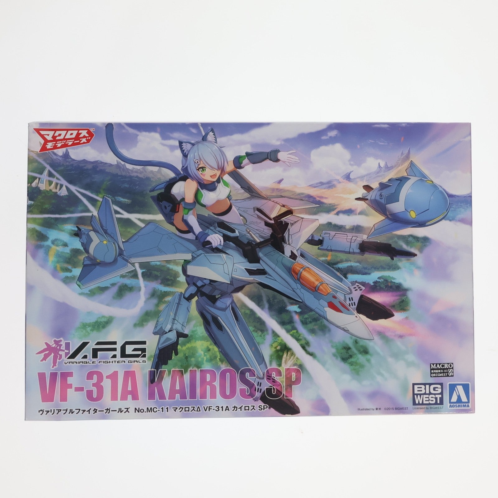 【中古即納】[PTM] (再販) V.F.G. MC-11 VF-31A カイロスSP マクロスΔ(デルタ) プラモデル アオシマ(20250930)
