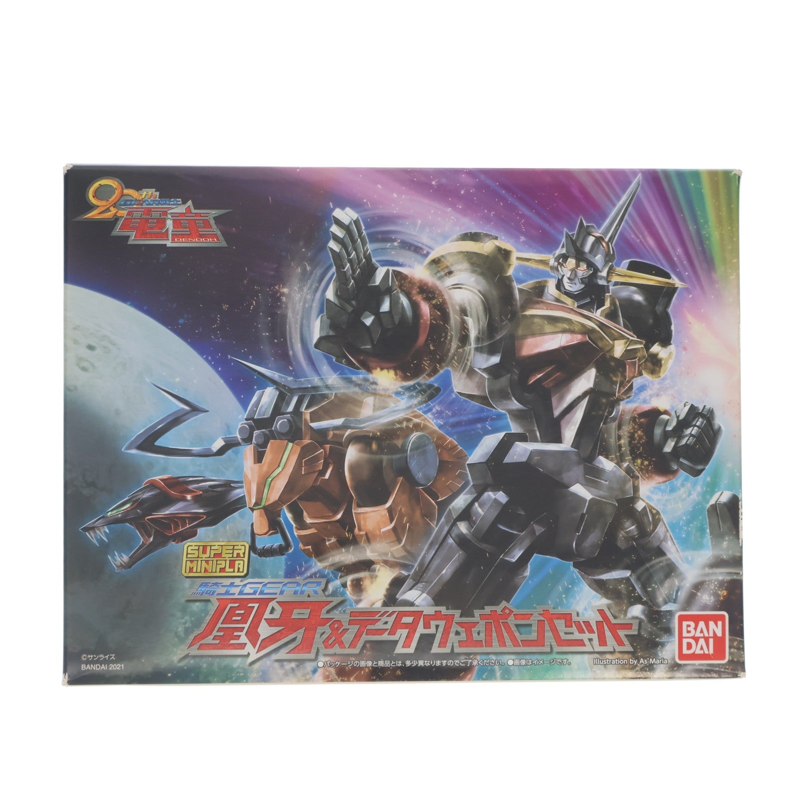 【中古即納】[PTM] (食玩) スーパーミニプラ GEAR戦士電童(ギアファイターでんどう) 凰牙&データウェポンセット プラモデル バンダイ(20210125)