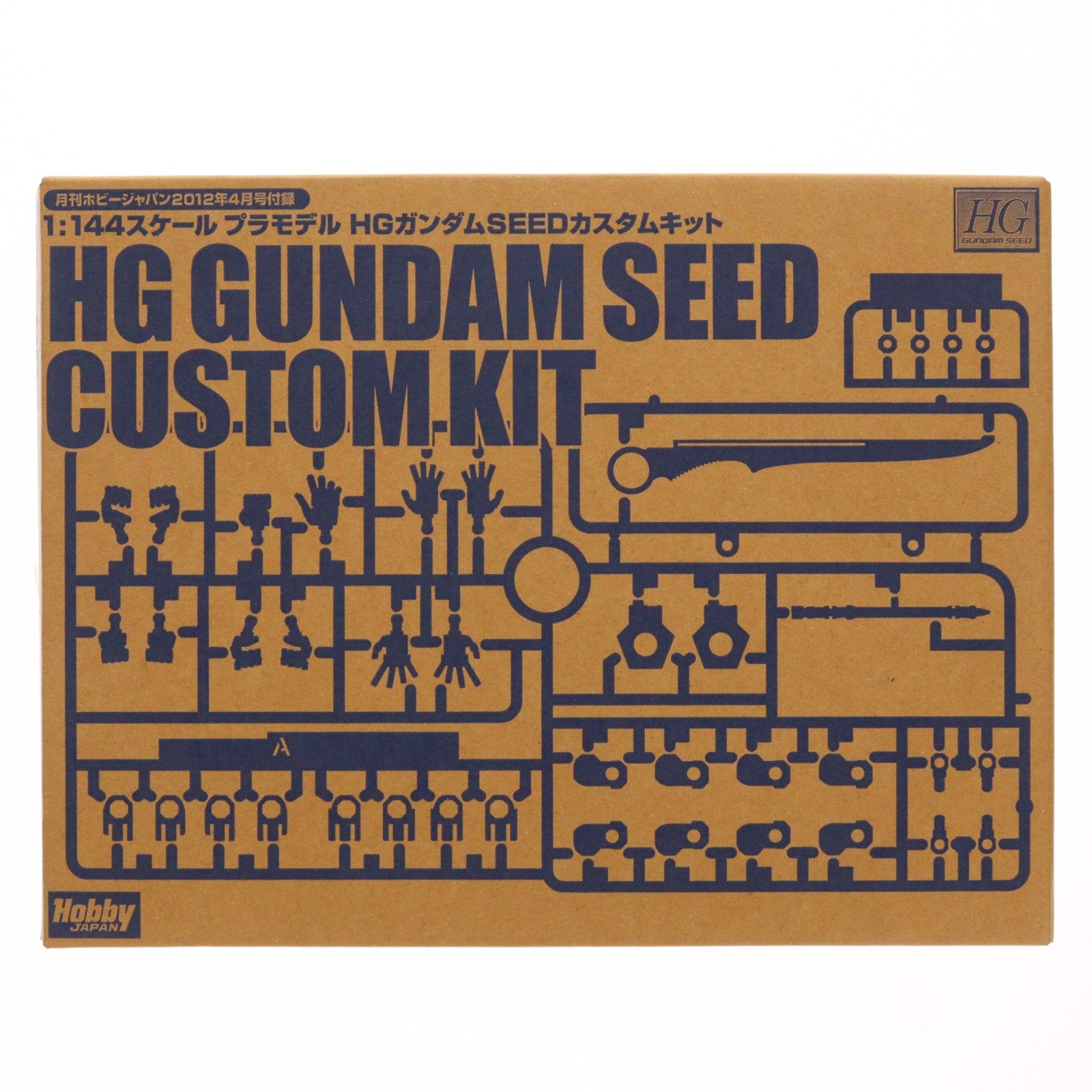 【中古即納】[PTM] (プラモデル単品) HG 1/144 ガンダムSEEDカスタムキット 月刊ホビージャパン2012年4月号付録 機動戦士ガンダムSEED(シード) プラモデル用アクセサリ バンダイ(20120225)