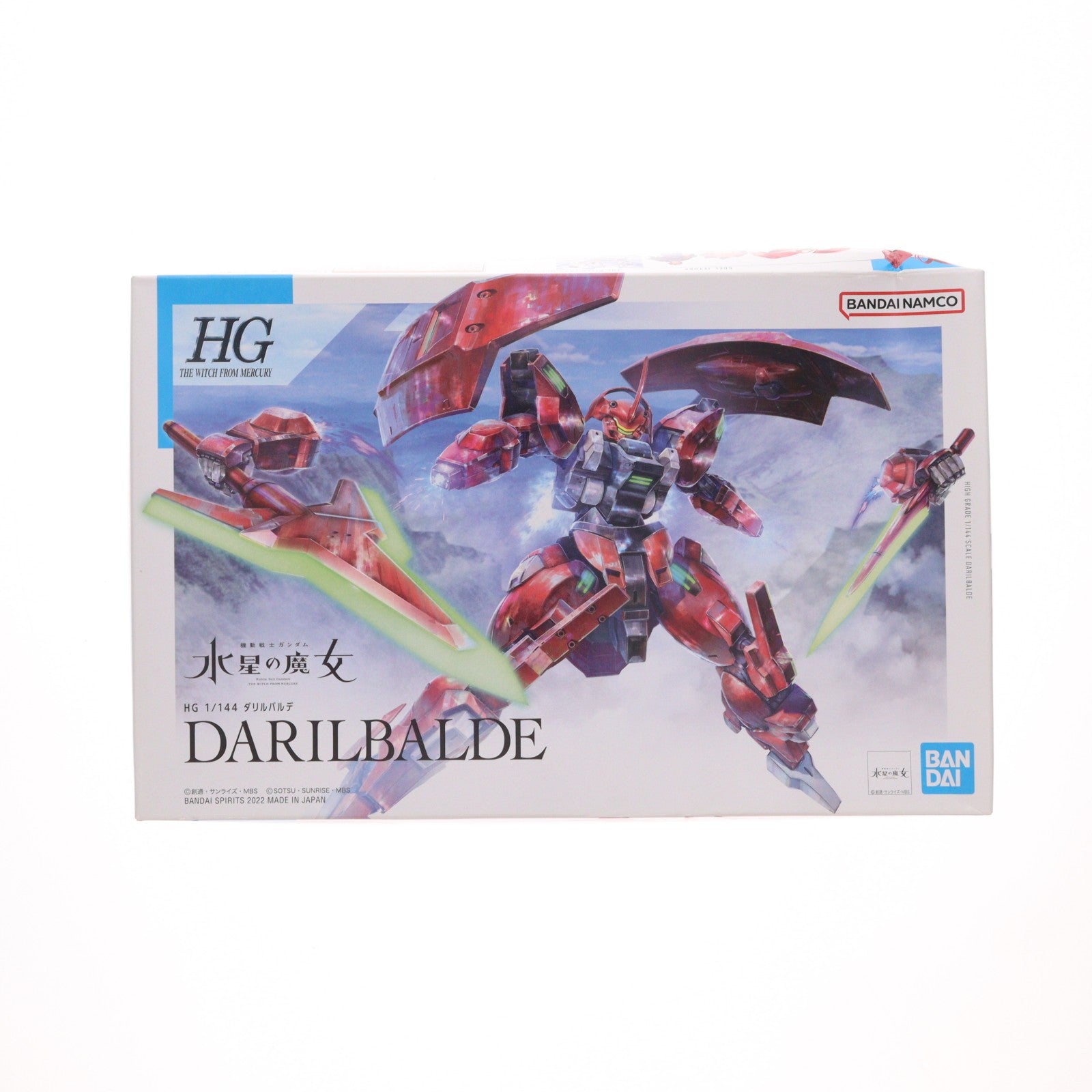 【中古即納】[PTM] HG 1/144 ダリルバルデ 機動戦士ガンダム 水星の魔女 プラモデル(5063355) バンダイスピリッツ(20221203)