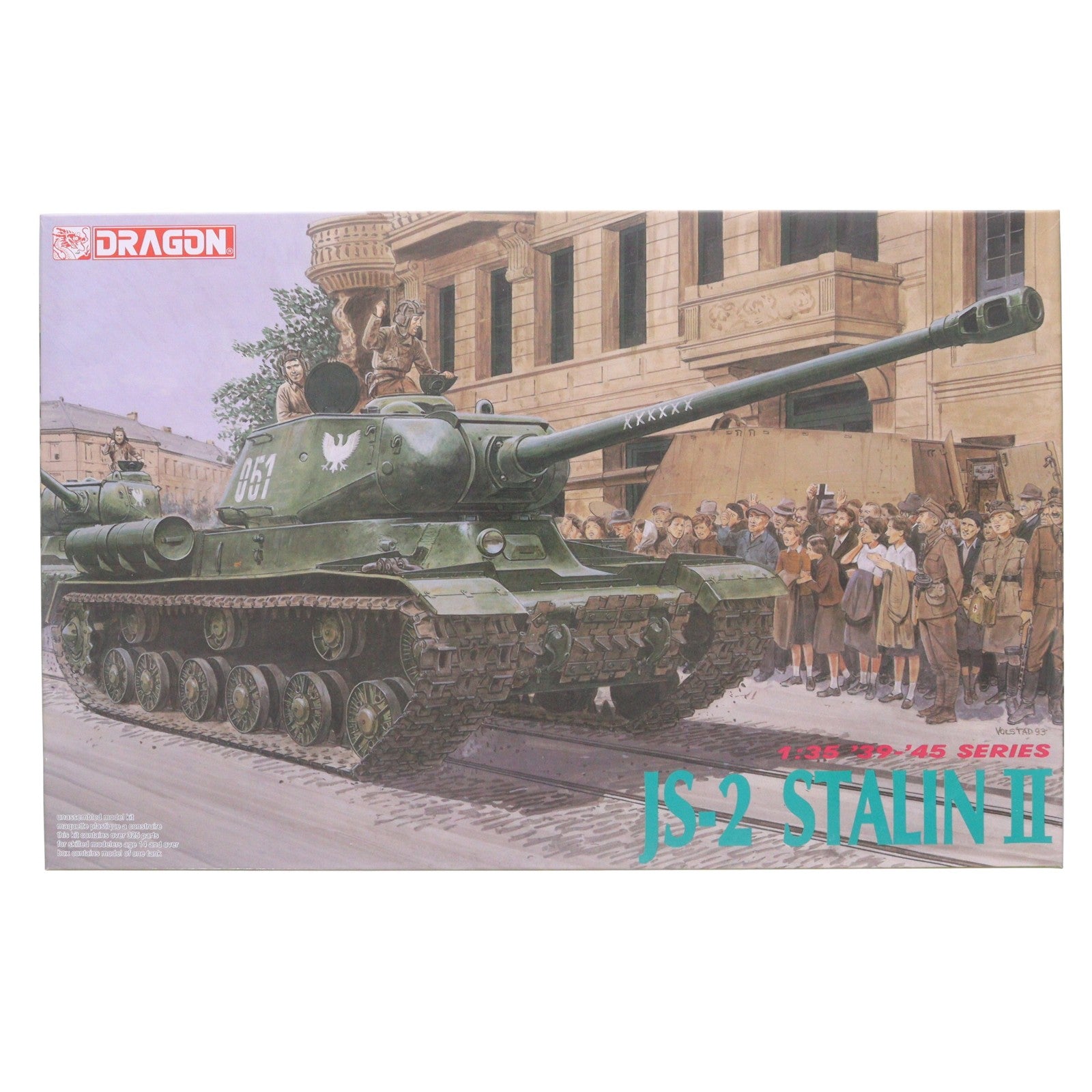 【中古即納】[PTM] 1/35 WW.II ソビエト軍 JS-2 スターリンII プラモデル(DR6012) DRAGON(ドラゴン)(20160807)