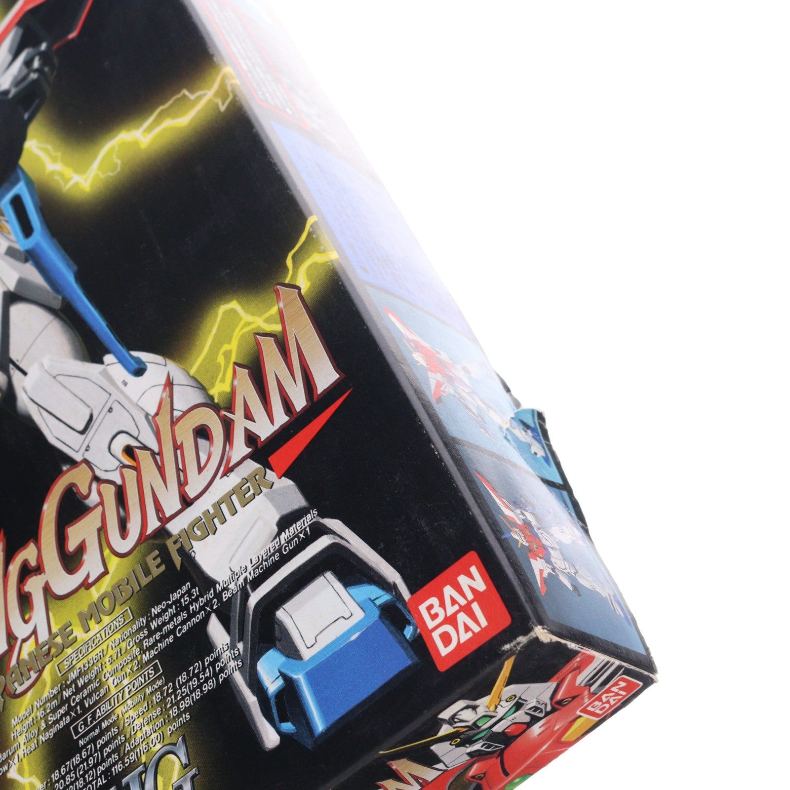 【中古即納】[PTM] HG G-GUNDAM SERIES 06 1/100 JMF1336R ライジングガンダム 機動武闘伝Gガンダム プラモデル(0045826) バンダイ(19991231)