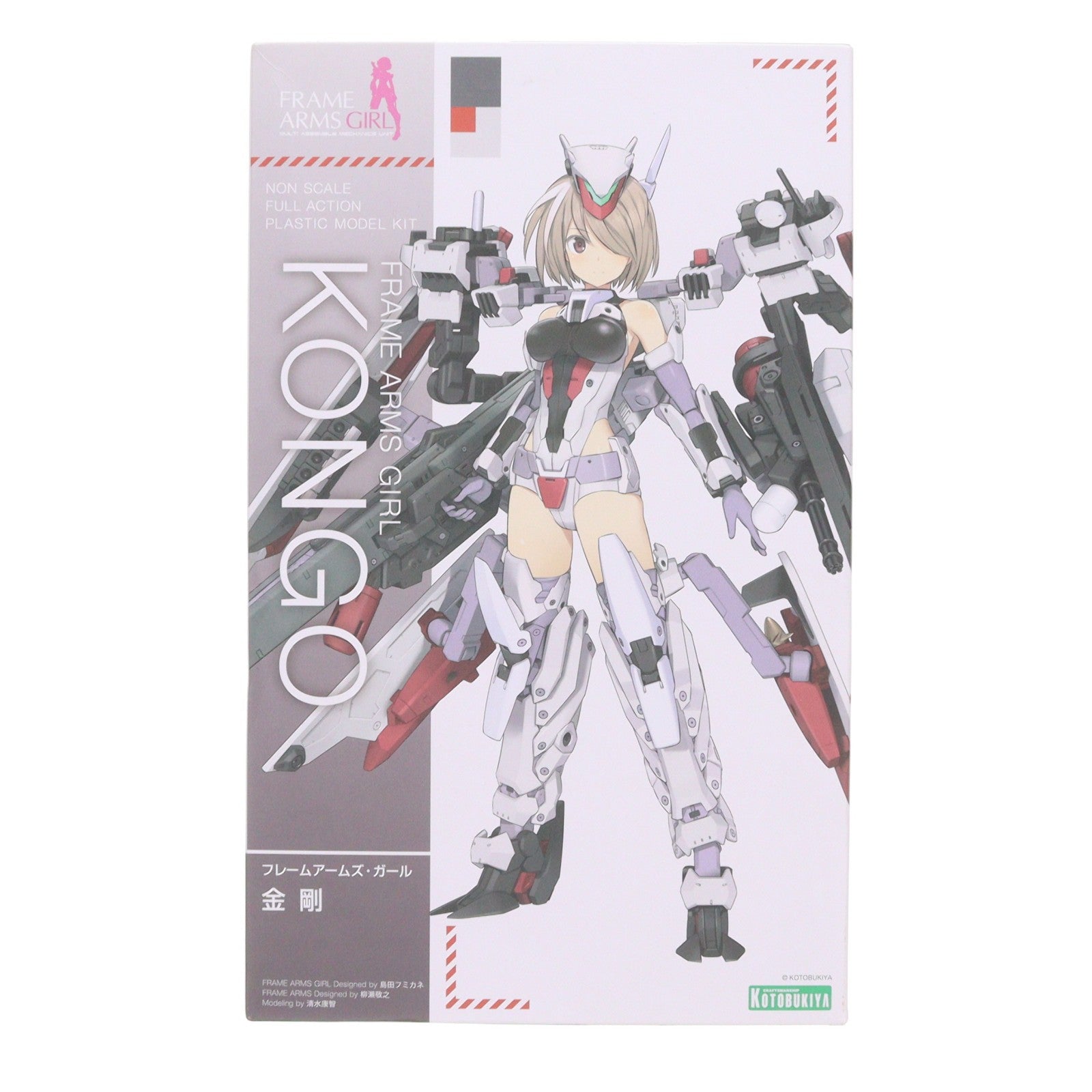 【中古即納】[PTM] フレームアームズ・ガール 金剛(こんごう) プラモデル(FG019) コトブキヤ(20230525)