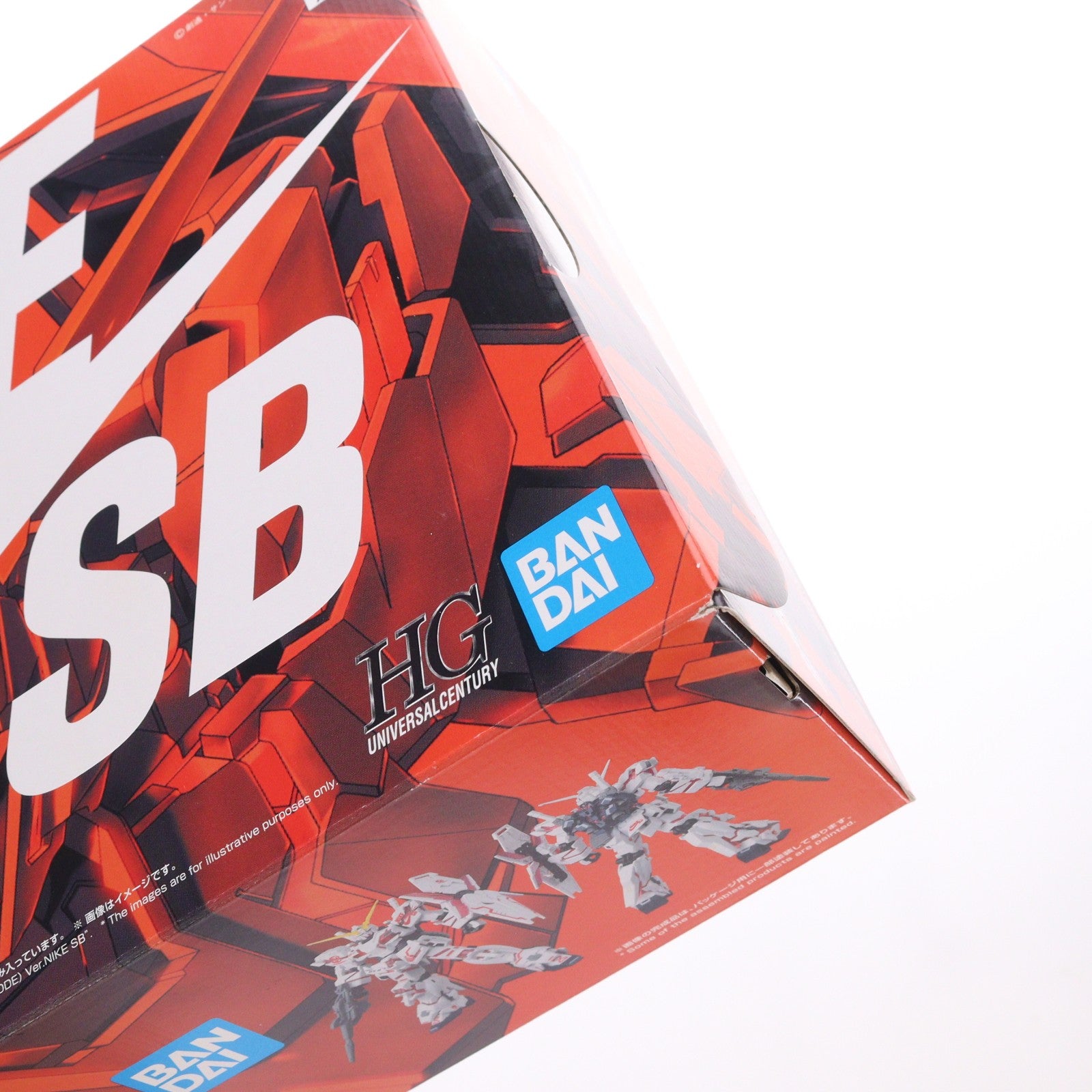【中古即納】[PTM] プレミアムバンダイ限定 HG 1/144 SBRX-0 ユニコーンガンダム(デストロイモード) Ver.NIKE 機動戦士ガンダムUC(ユニコーン) プラモデル(5062929) バンダイスピリッツ(20211231)