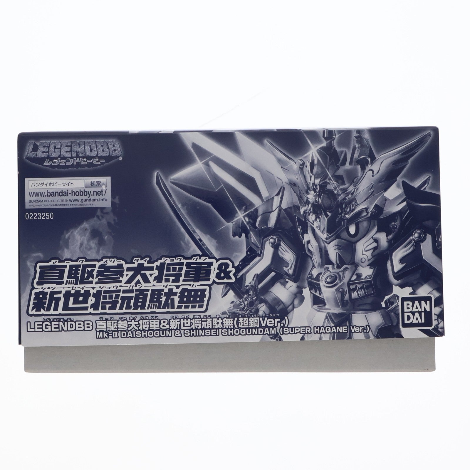 【中古即納】[PTM] プレミアムバンダイ限定 SDガンダム BB戦士 LEGENDBB 真駆参大将軍&新世将頑駄無(マークスリーダイショウグン&シンセイショウガンダム)(超鋼Ver.) 新SD戦国伝 伝説の大将軍編 プラモデル(0223250) バンダイ(20171231)