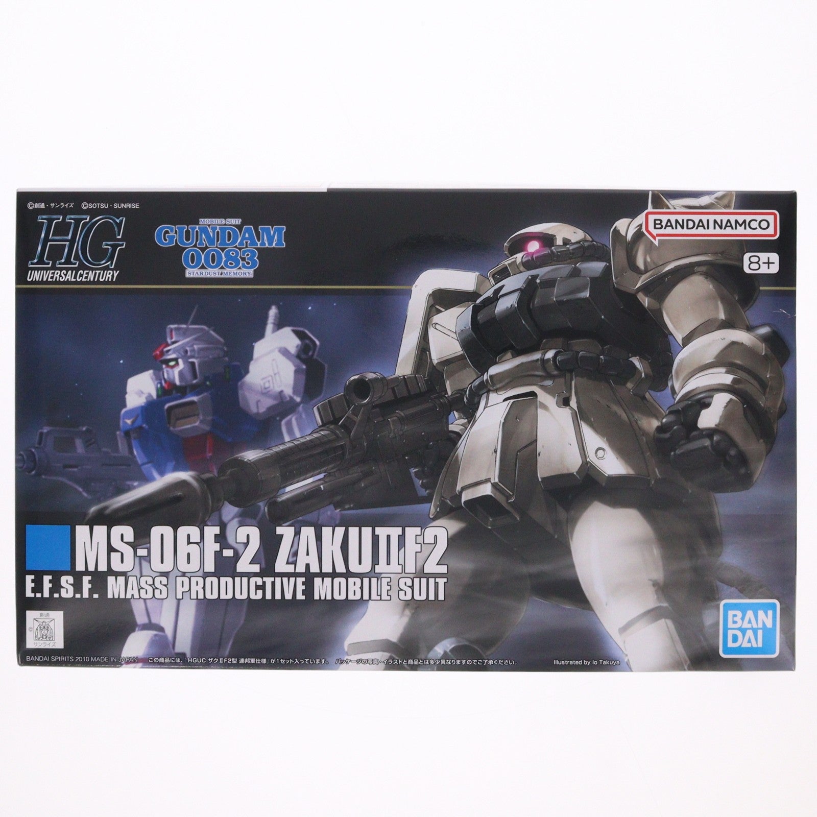 【中古即納】[PTM] (再販) HGUC 1/144 MS-06F-2 ザクII(連邦軍仕様) 機動戦士ガンダム0083 STARDUST MEMORY(スターダストメモリー) プラモデル バンダイスピリッツ(20260708)