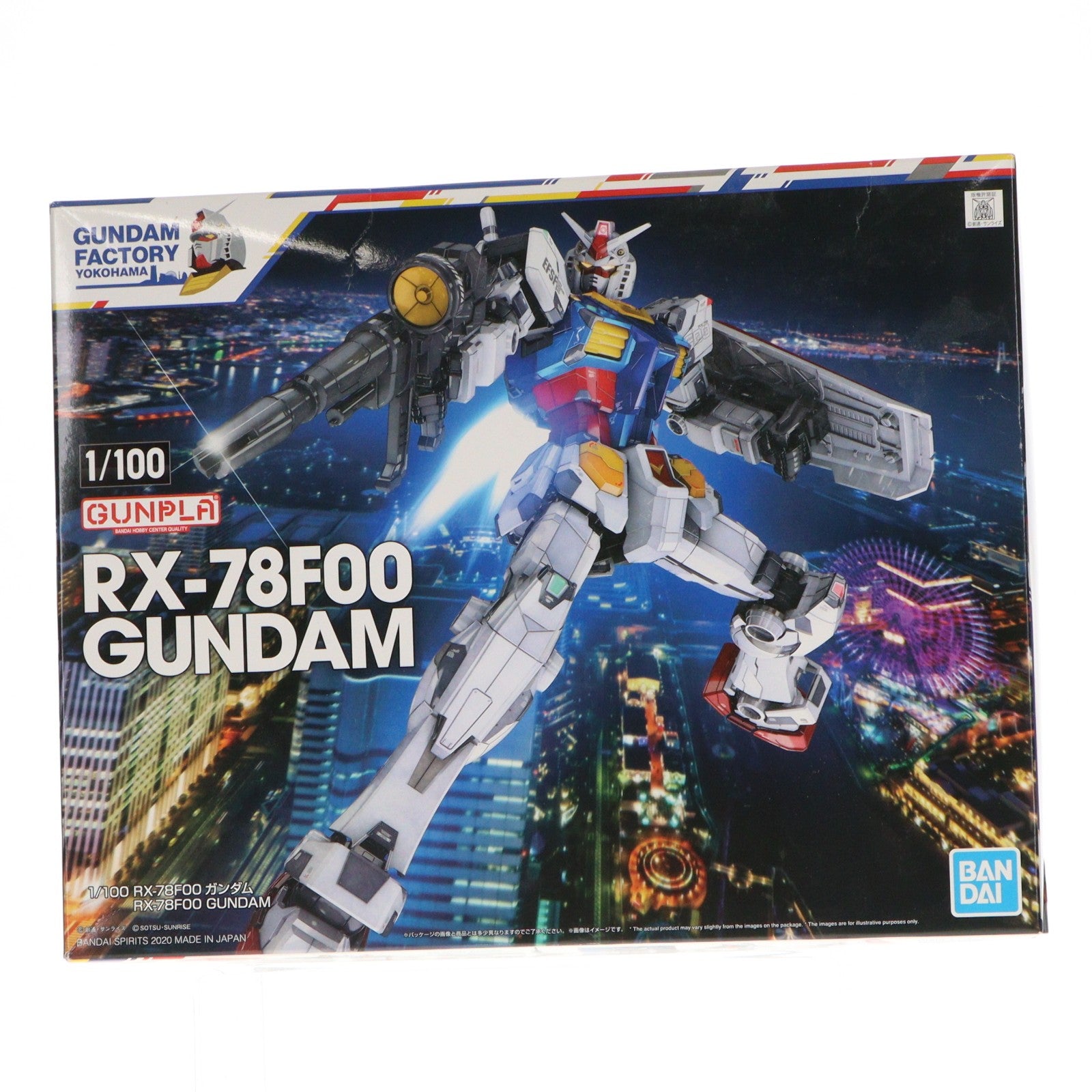 【中古即納】[PTM] 1/100 RX-78F00 ガンダム 機動戦士ガンダム プラモデル(5060610) プレミアムバンダイ&GUNDAM FACTORY YOKOHAMA限定 バンダイスピリッツ(20200911)