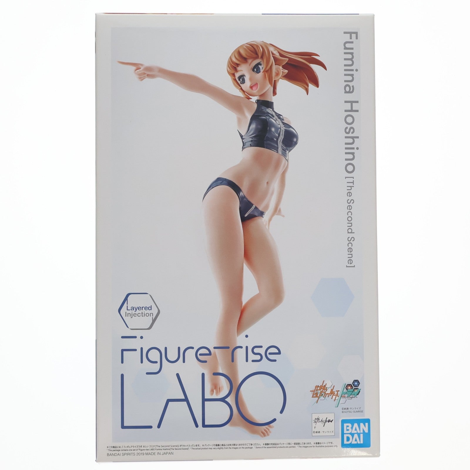 【中古即納】[PTM] Figure-rise LABO(フィギュアライズラボ) ホシノ・フミナ[The Second Scene] ガンダムビルドファイターズトライ プラモデル バンダイスピリッツ(20190629)