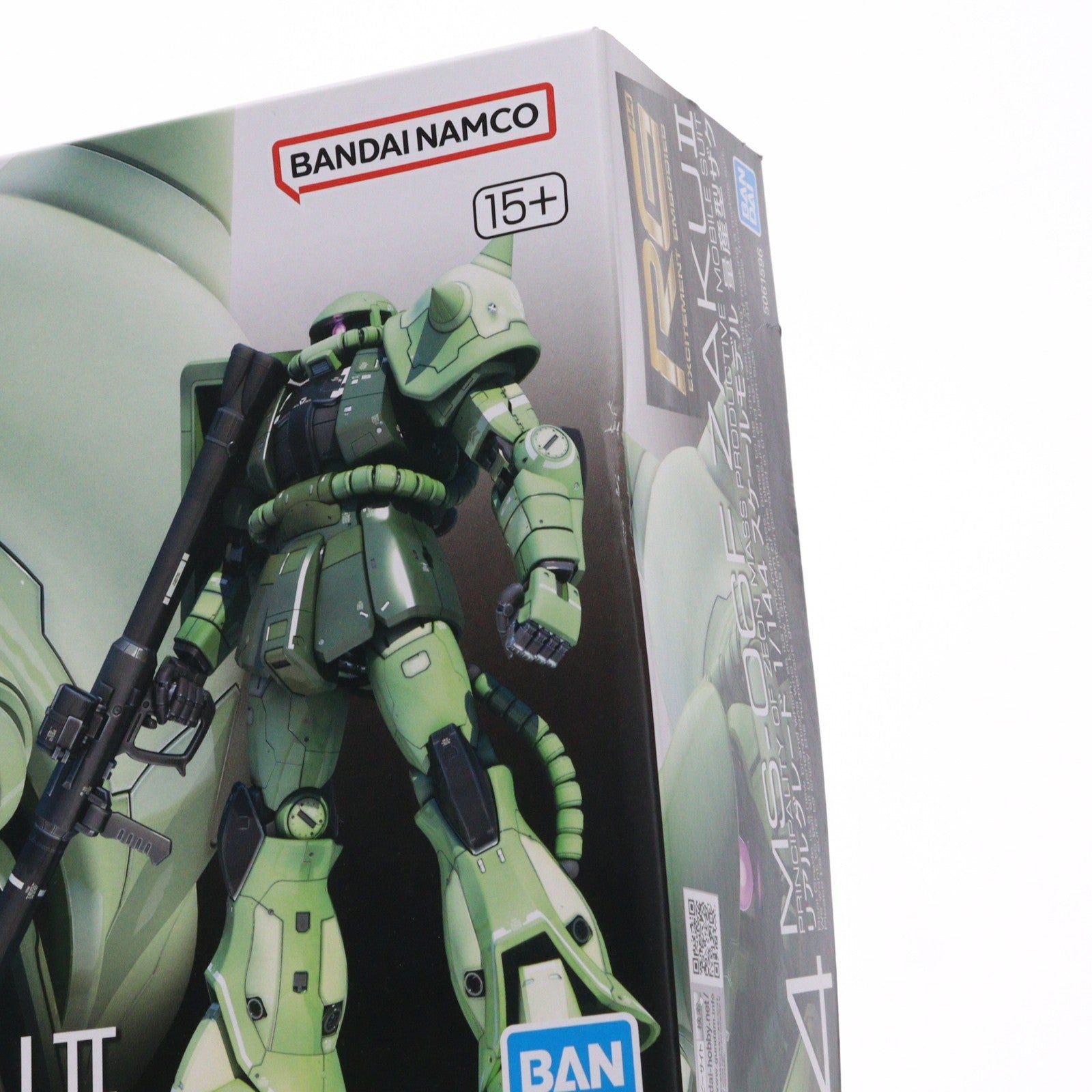 【中古即納】[PTM] (再販) RG 1/144 MS-06F 量産型ザク 機動戦士ガンダム プラモデル(5061596) バンダイスピリッツ(20260502)