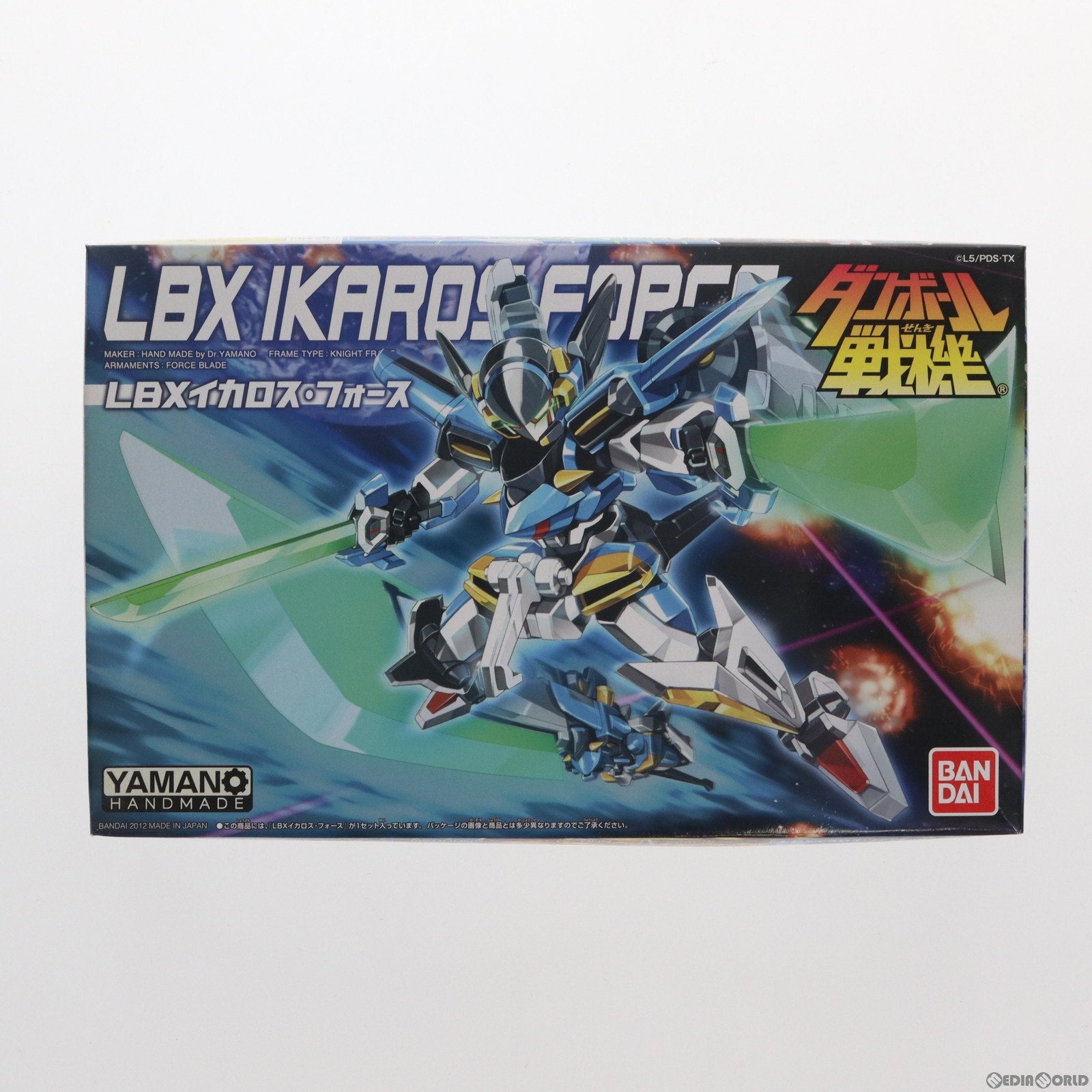 【中古即納】[PTM] 030 LBX イカロス・フォース ダンボール戦機 プラモデル バンダイ(20120829)
