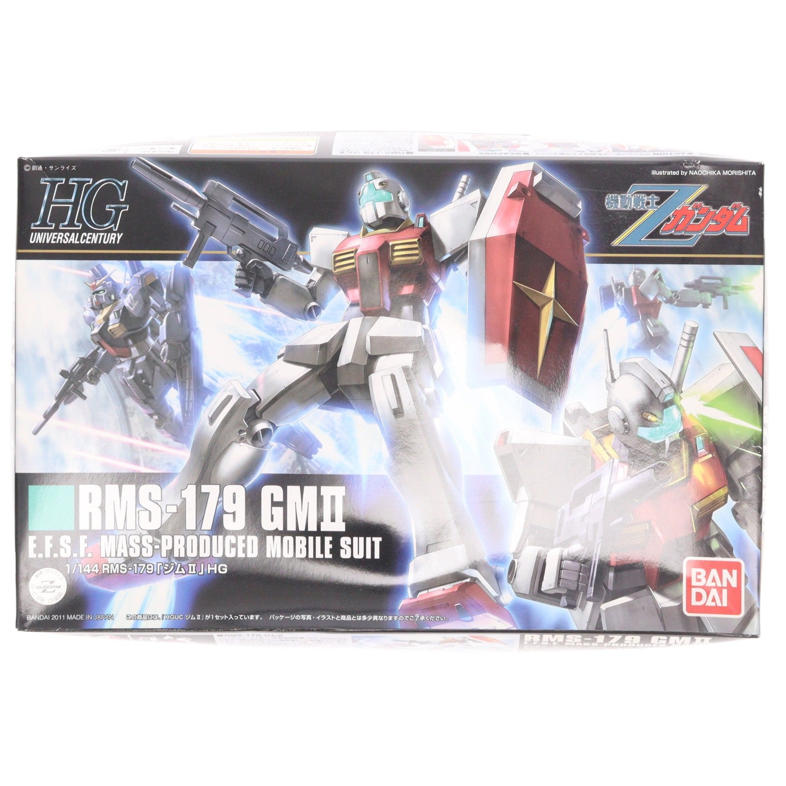 【中古即納】[PTM] HGUC 1/144 ジムII 機動戦士Zガンダム プラモデル バンダイ(20180321)