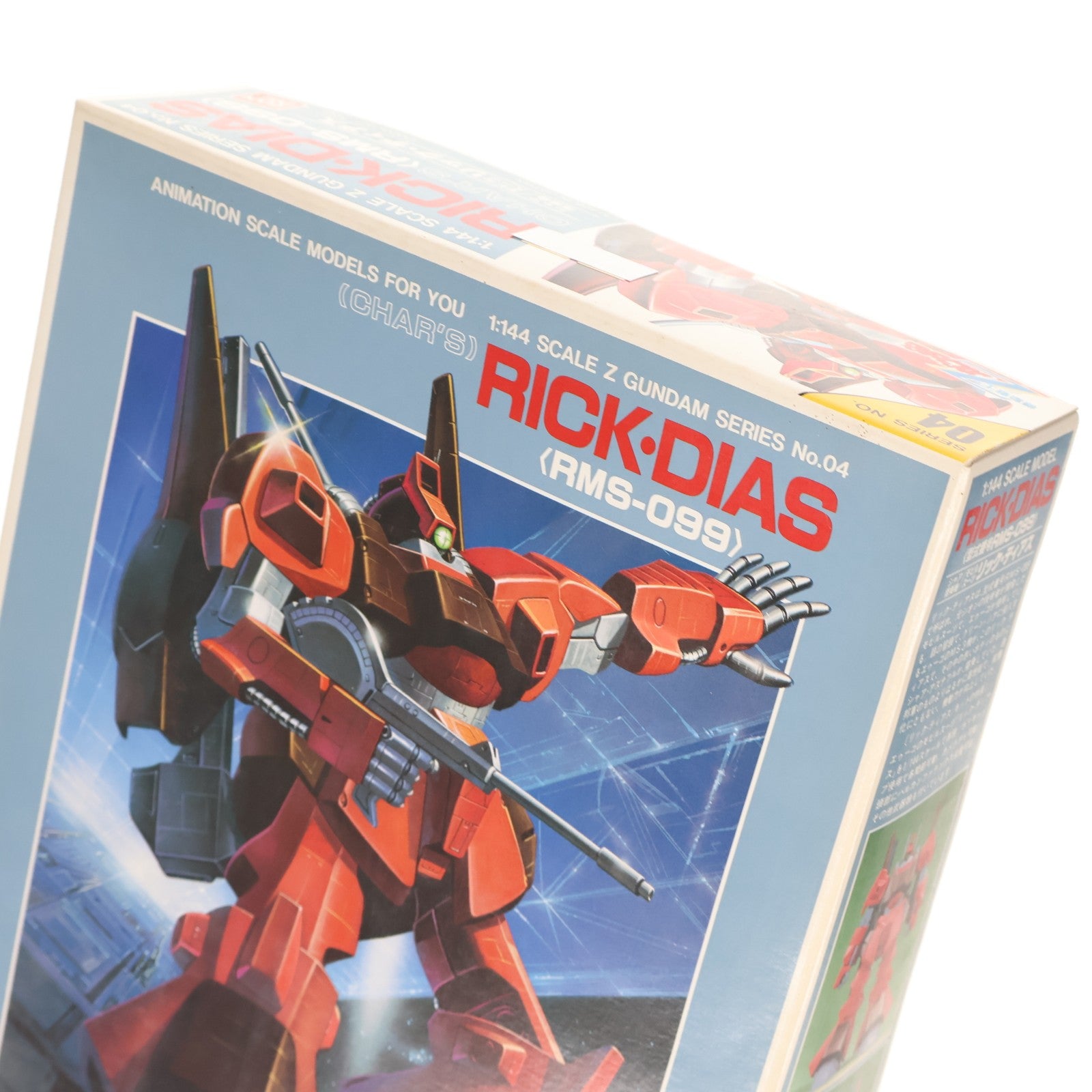 【中古即納】[PTM] 1/144 リックディアス(シャア専用) 機動戦士Zガンダム プラモデル バンダイ(19991231)