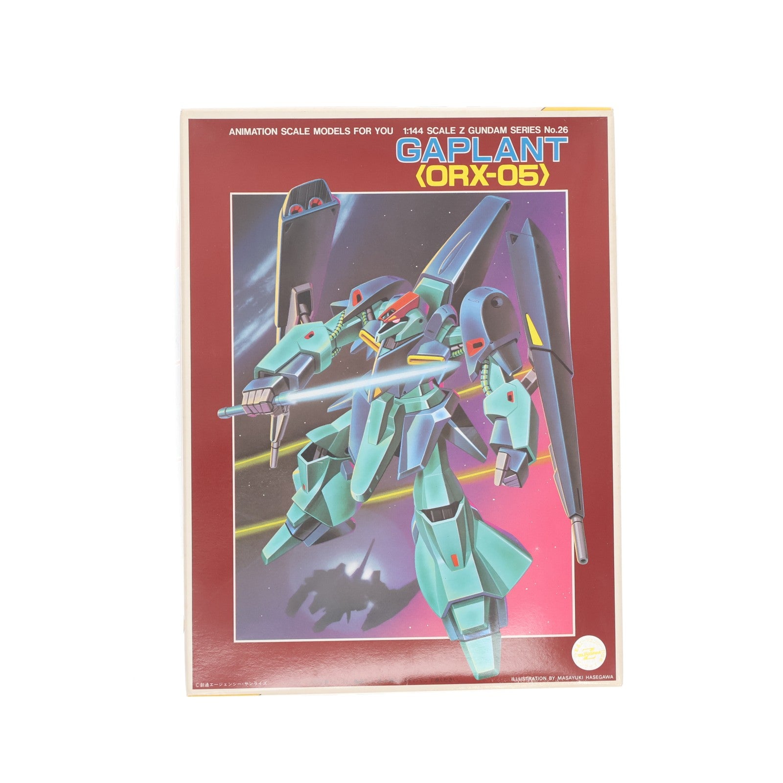 【中古即納】[PTM] 1/144 ORX-05 ギャプラン 機動戦士Zガンダム シリーズNo.26 プラモデル(0004924) バンダイ(19991231)