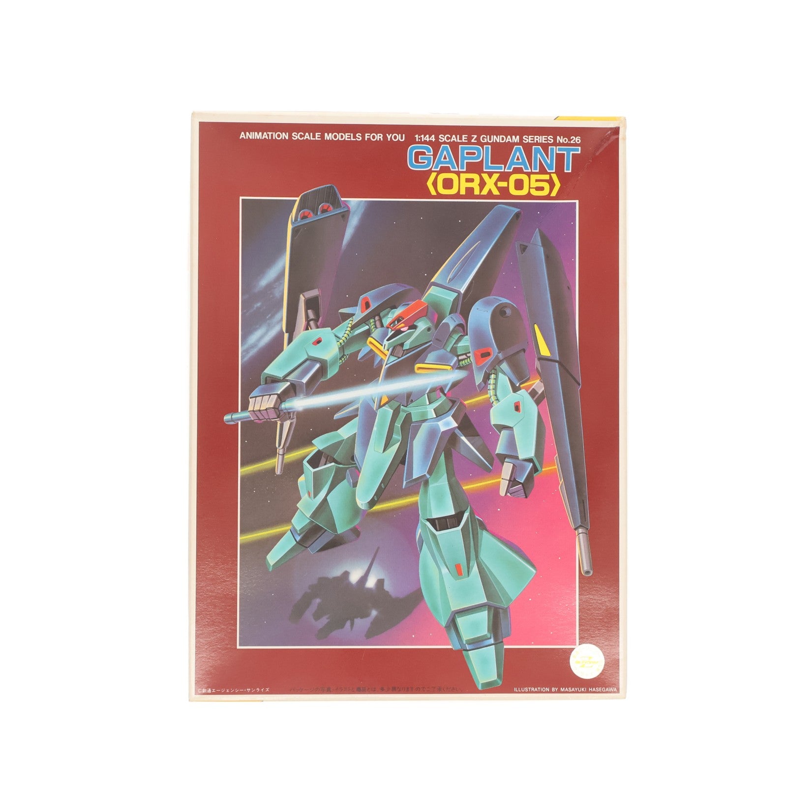 【中古即納】[PTM] 1/144 ORX-05 ギャプラン 機動戦士Zガンダム シリーズNo.26 プラモデル(0004924) バンダイ(19991231)