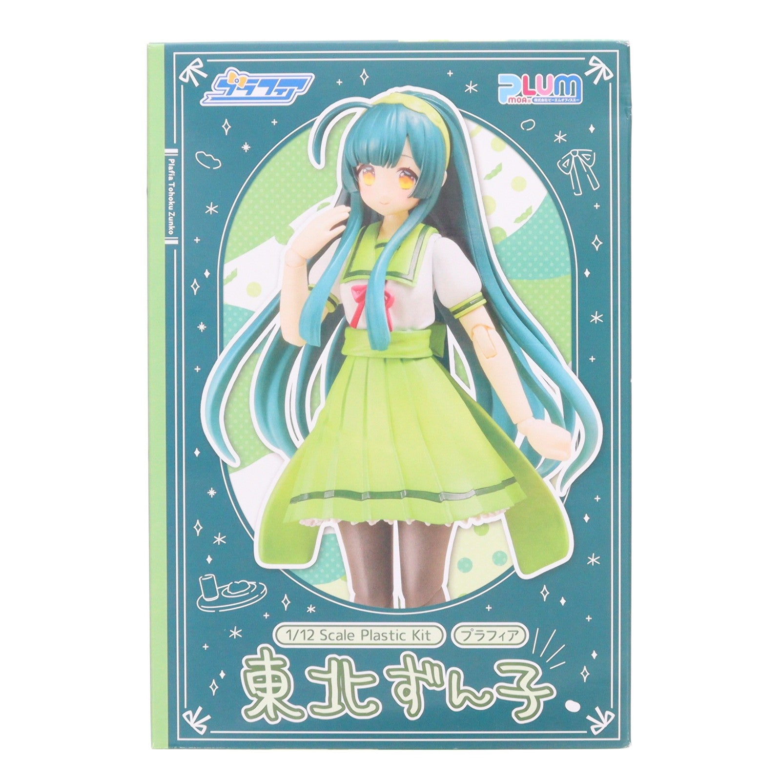 【中古即納】[PTM] (再販) プラフィア 1/12 東北ずん子(とうほくずんこ) 東北ずん子・ずんだもんプロジェクト プラモデル(PP228) PLUM(プラム)(20260630)