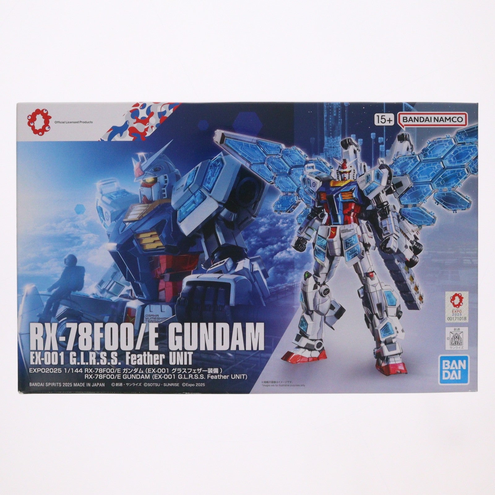 【中古即納】[PTM] (再販) 1/144 RX-78F00/E ガンダム(EX-001 グラスフェザー装備) GUNDAM NEXT FUTURE PAVILION プラモデル(5068555) バンダイスピリッツ(20250830)