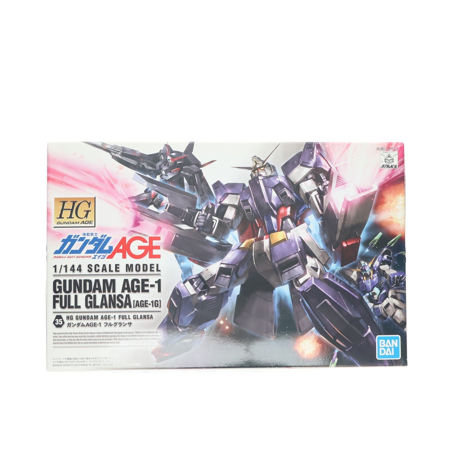 【中古即納】[PTM] (再販) HG 1/144 AGE-1G ガンダムAGE-1 フルグランサ 機動戦士ガンダムAGE(エイジ) プラモデル(5057390) バンダイスピリッツ(20240926)