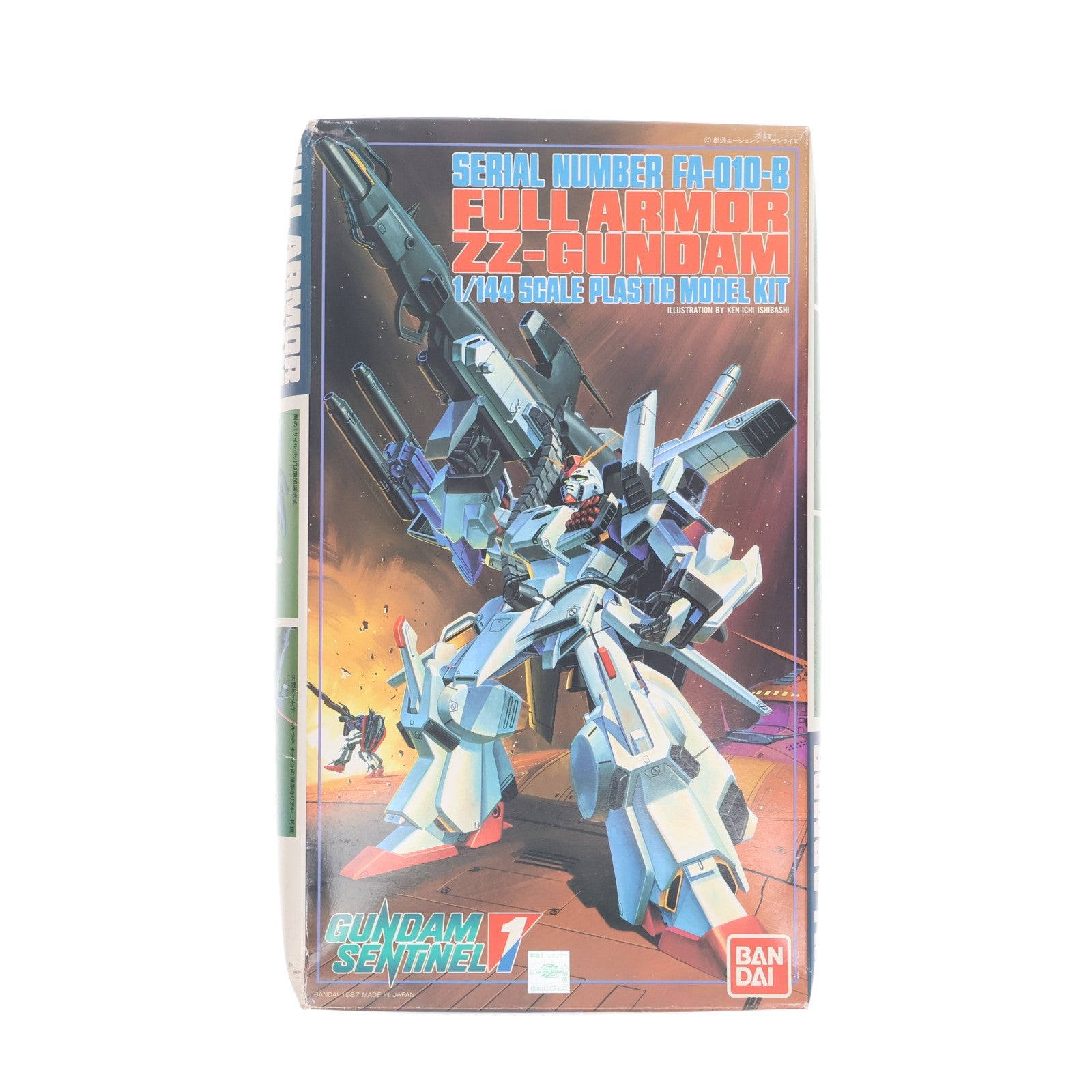 【中古即納】[PTM] 1/144 FA-010-B フルアーマーダブルゼータガンダム ガンダム・センチネル シリーズNo.1 プラモデル(0020267) バンダイ(20180324)