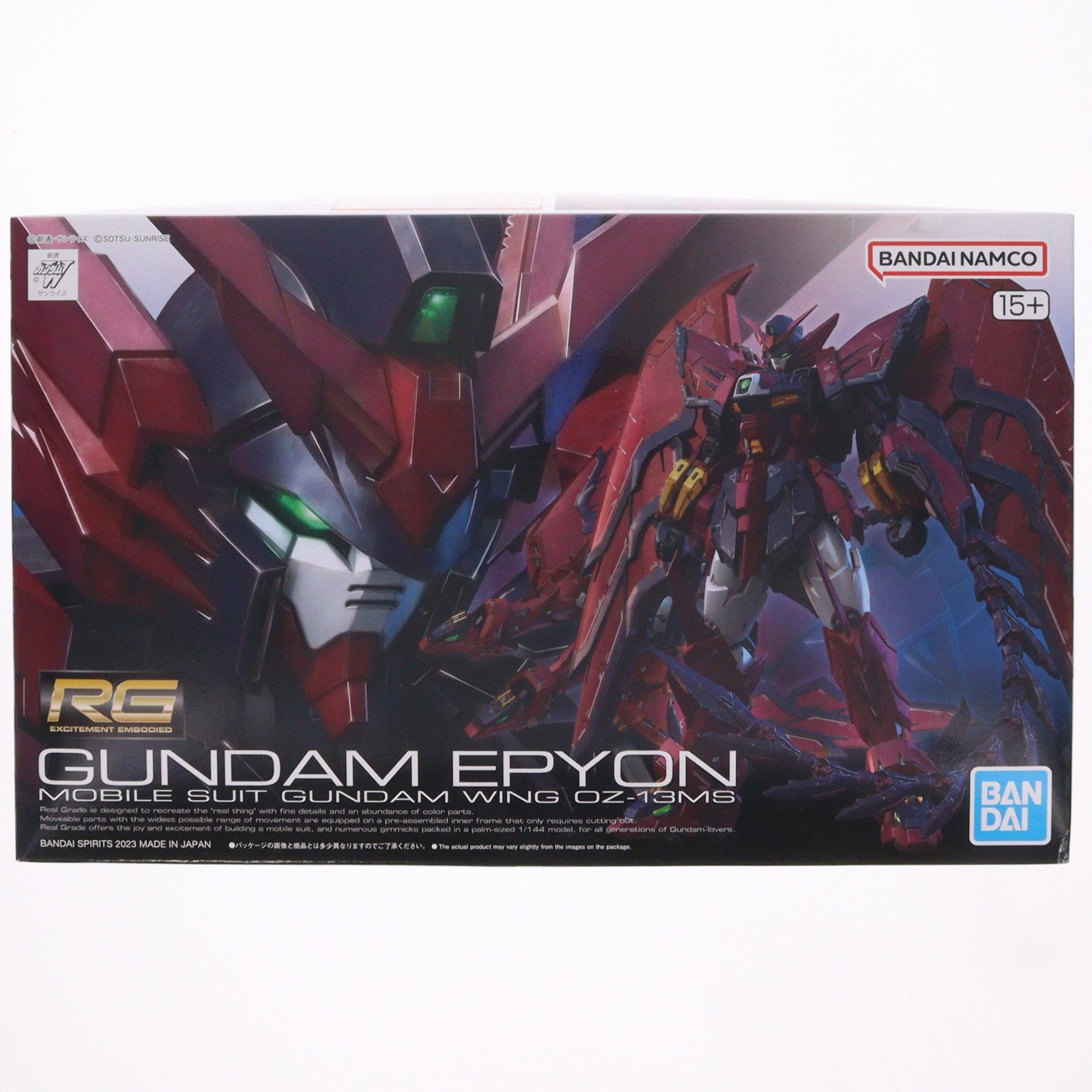 【中古即納】[PTM] (再販) RG 1/144 OZ-13MS ガンダムエピオン 新機動戦記ガンダムW(ウイング) プラモデル(5065442) バンダイスピリッツ(20260513)