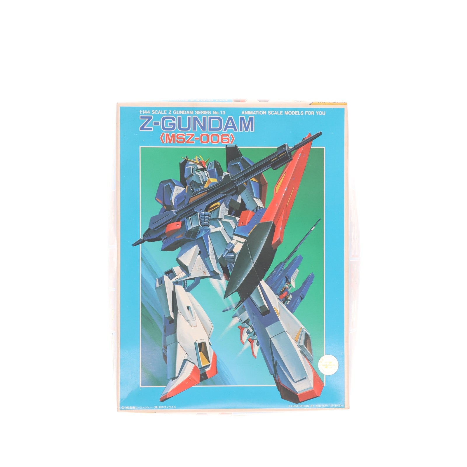 【中古即納】[PTM] 1/144 MSZ-006 ゼータガンダム 機動戦士Zガンダム シリーズNo.13 プラモデル(0504489) バンダイ(20160930)