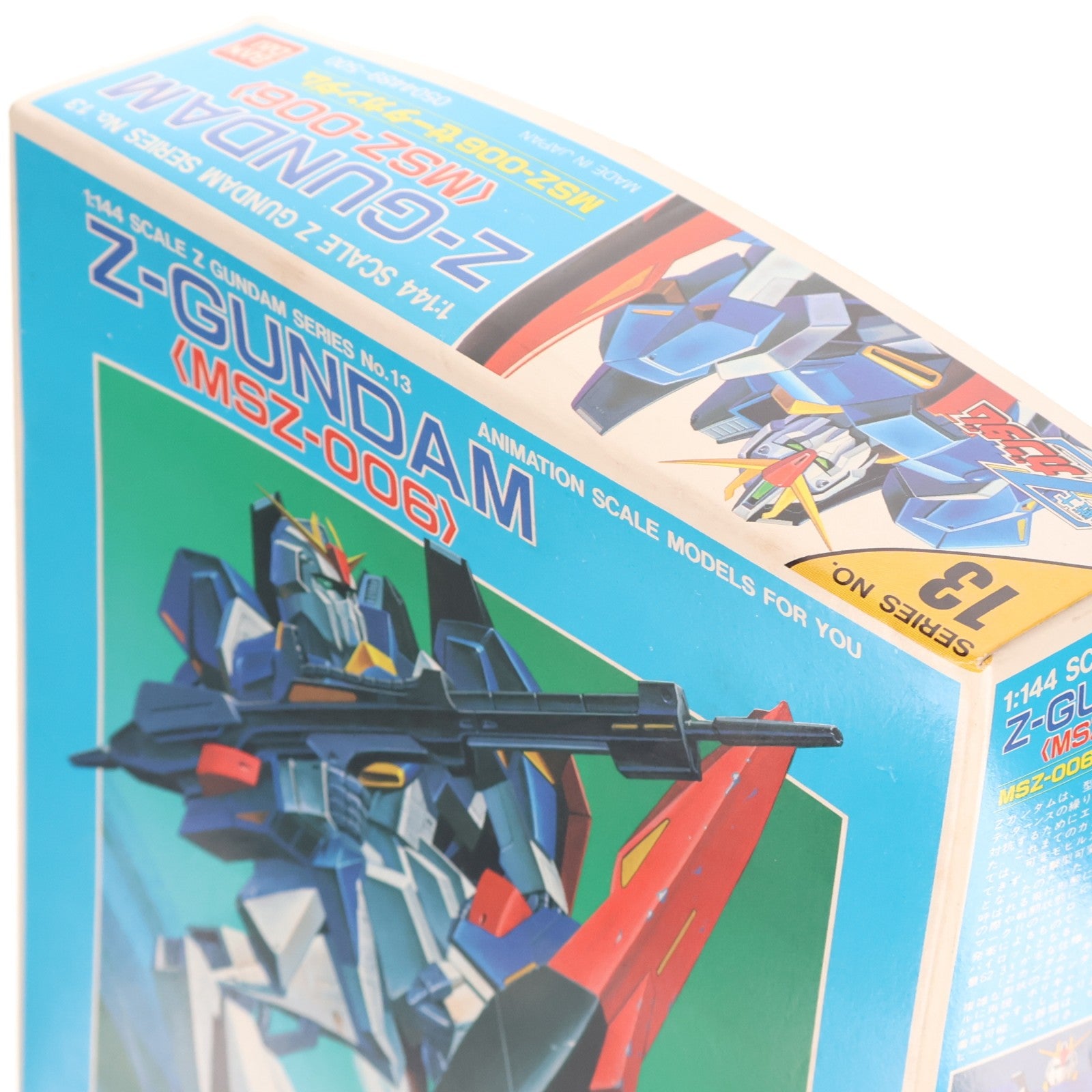 【中古即納】[PTM] 1/144 MSZ-006 ゼータガンダム 機動戦士Zガンダム シリーズNo.13 プラモデル(0504489) バンダイ(20160930)