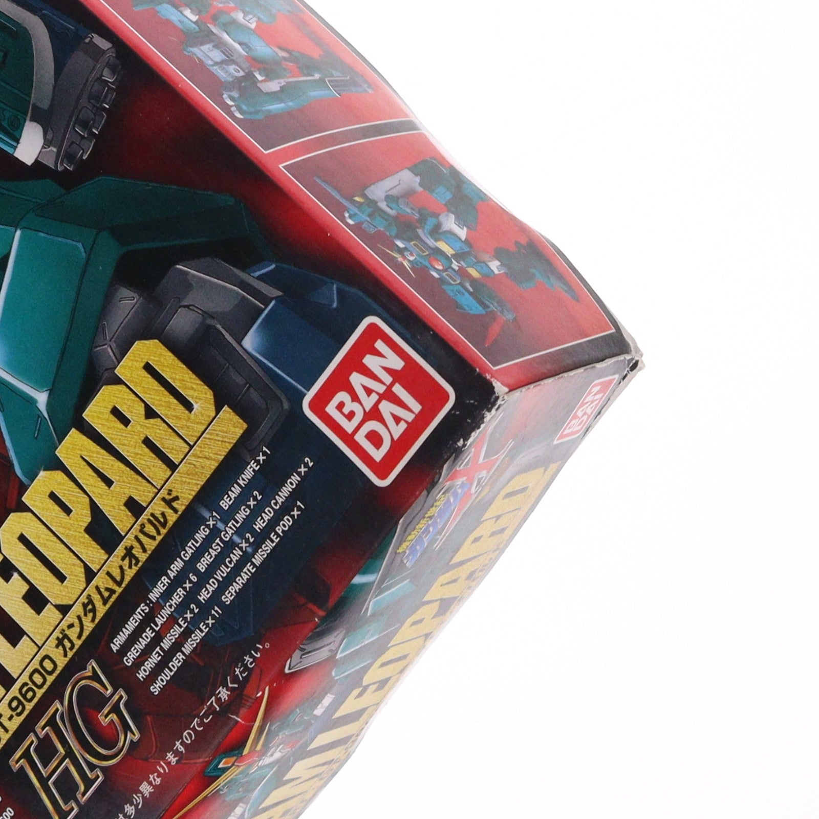【中古即納】[PTM] HG 1/100 GT-9600 ガンダムレオパルド 機動新世紀ガンダムX シリーズNo.03 プラモデル(0053279) バンダイ(20180221)
