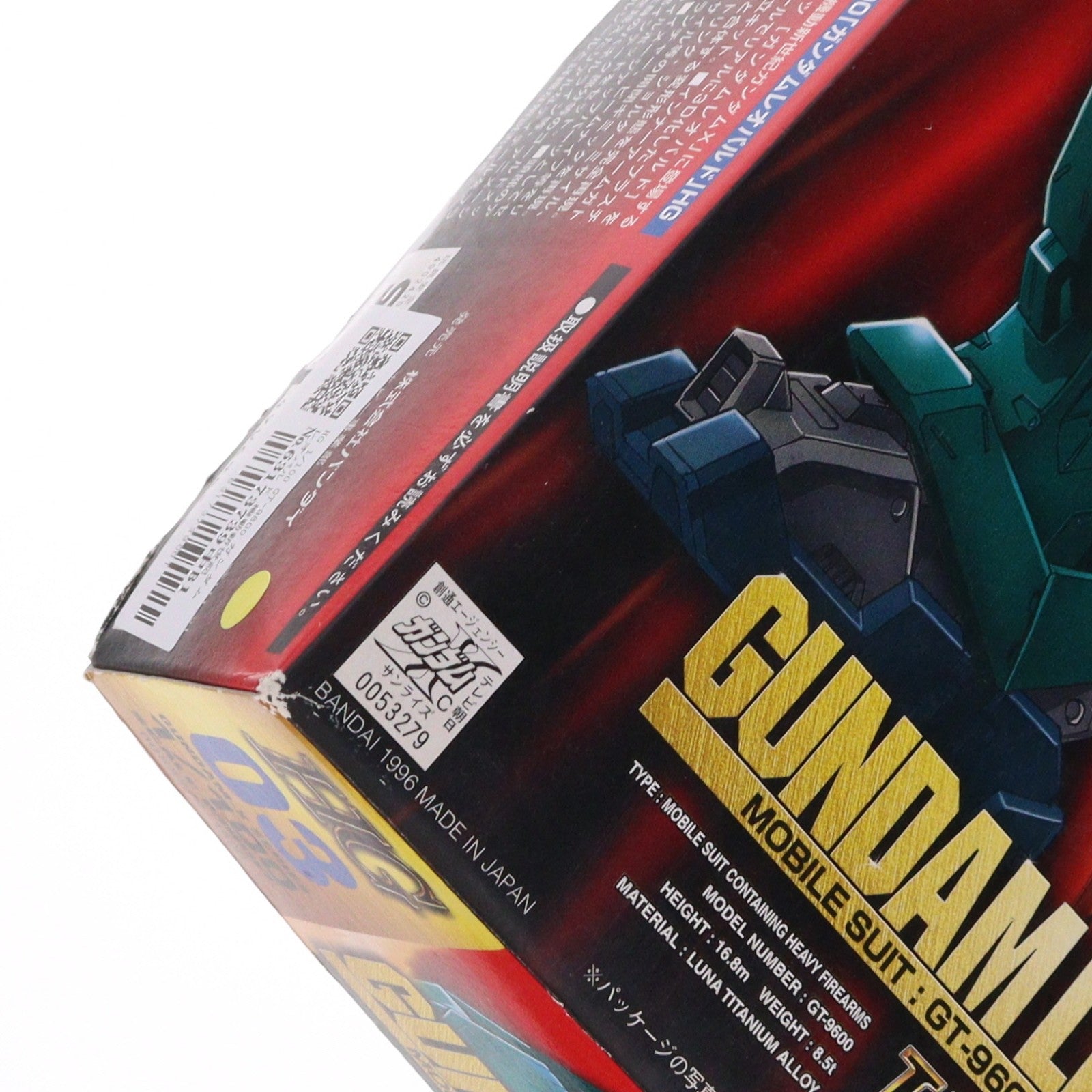 【中古即納】[PTM] HG 1/100 GT-9600 ガンダムレオパルド 機動新世紀ガンダムX シリーズNo.03 プラモデル(0053279) バンダイ(20180221)