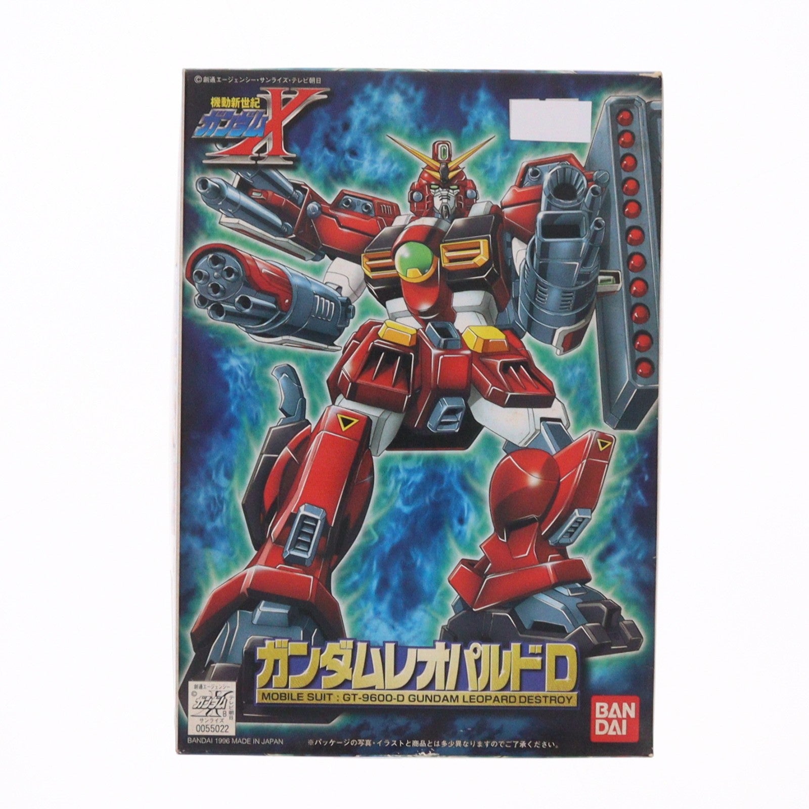 【中古即納】[PTM] 1/144 GT-9600D ガンダムレオパルドD 機動新世紀ガンダムX プラモデル(0055022) バンダイ(20131027)