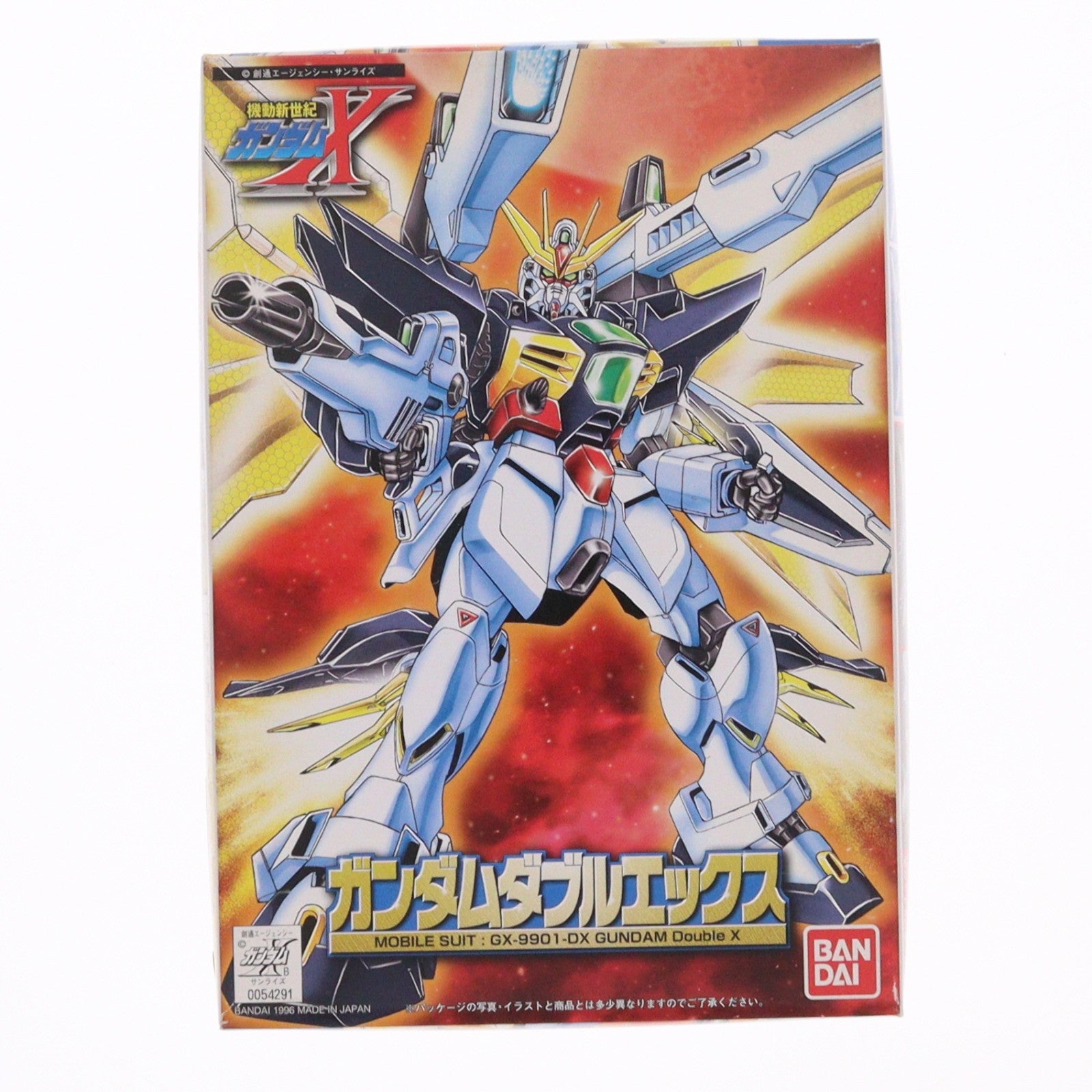 【中古即納】[PTM] ガンダムXシリーズ No.07 1/144 GX-9901-DX ガンダムダブルエックス(再生産版) 機動新世紀ガンダムX プラモデル(0054291-700) バンダイ(20131027)